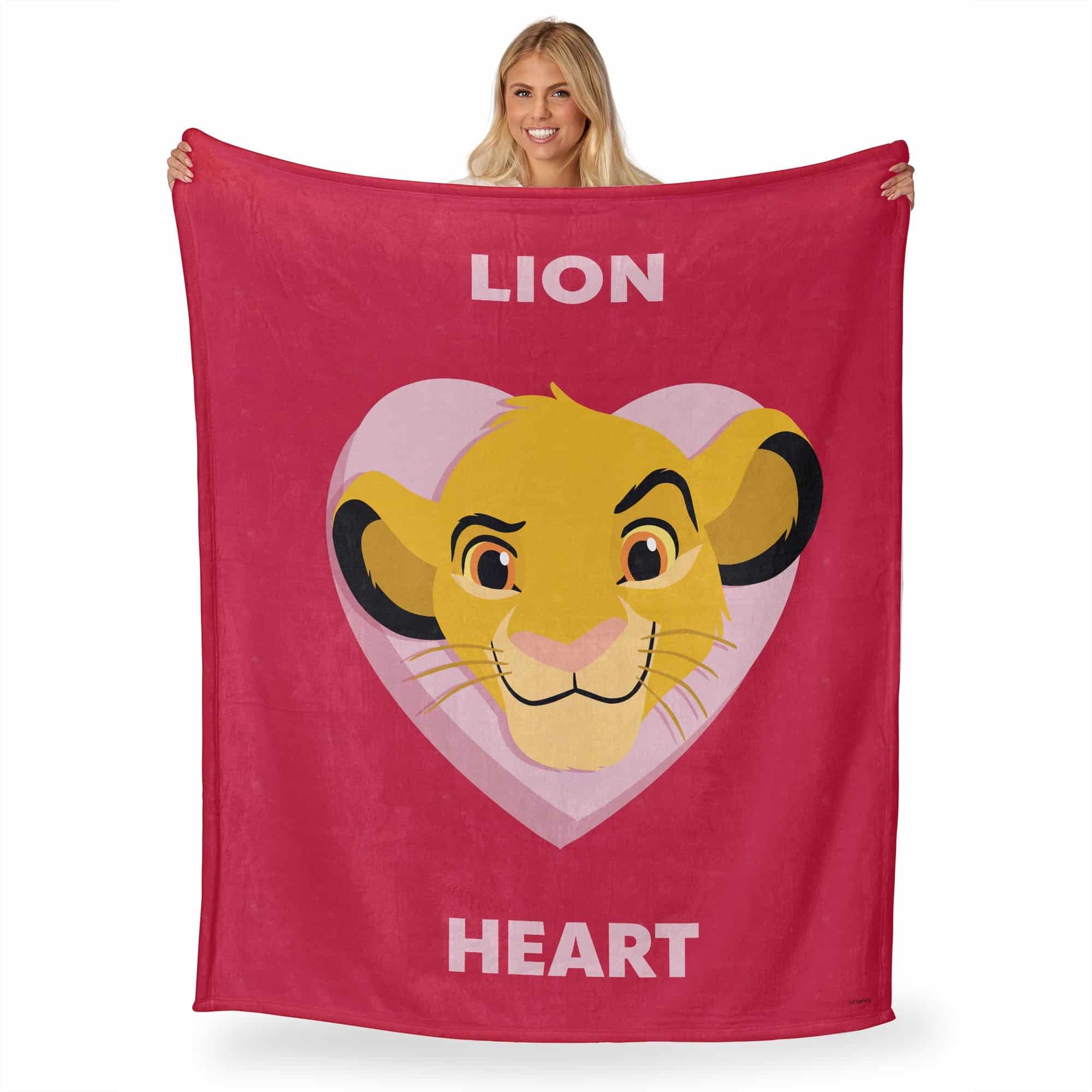 Disney Lion King Lion Heart Silk Touch Throw Blanket 50x60 Inches