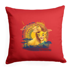 Disney Lion King Can't Wait Throw Pillow 18x18 Inches