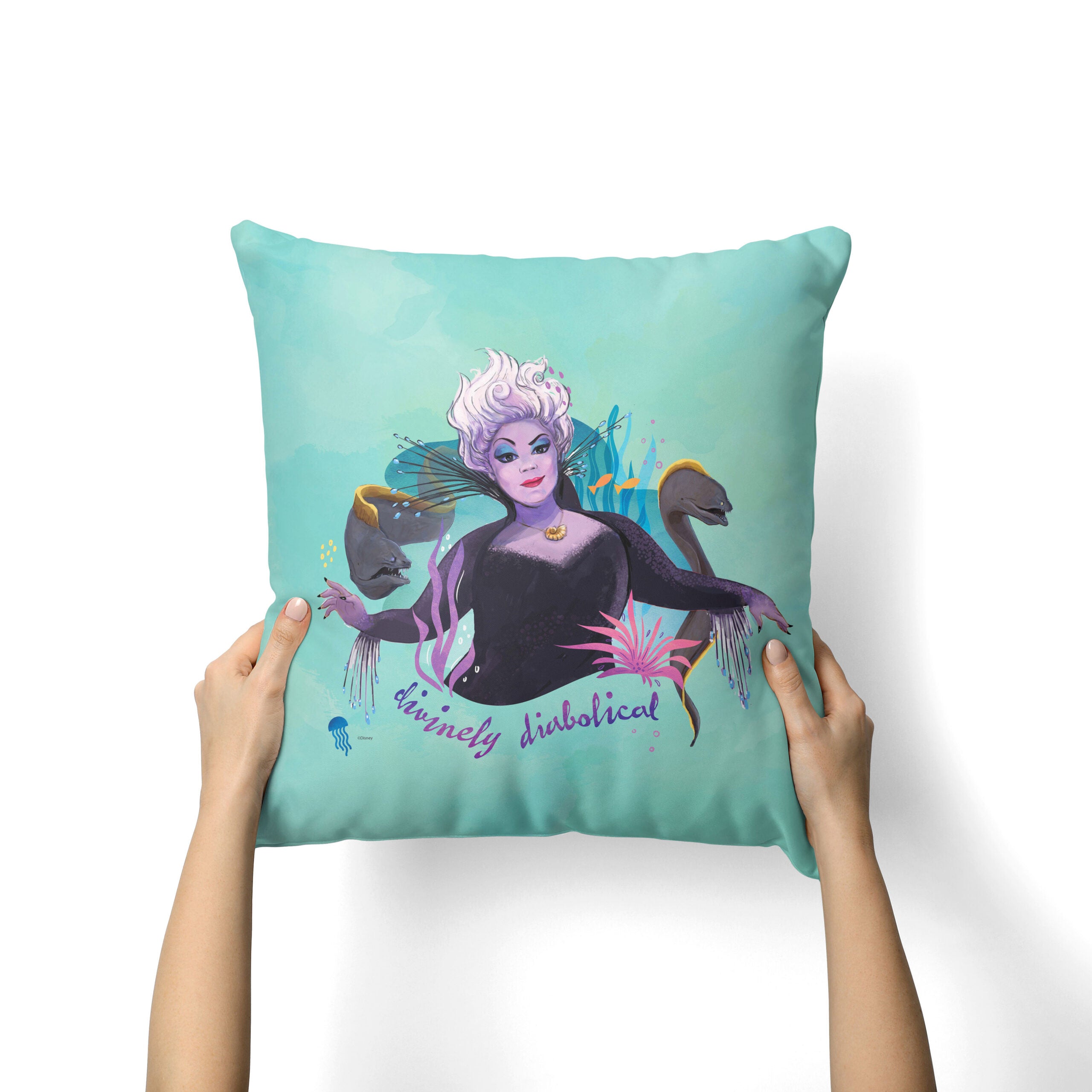 Disney Little Mermaid La Divine Throw Pillow 18x18 Inches