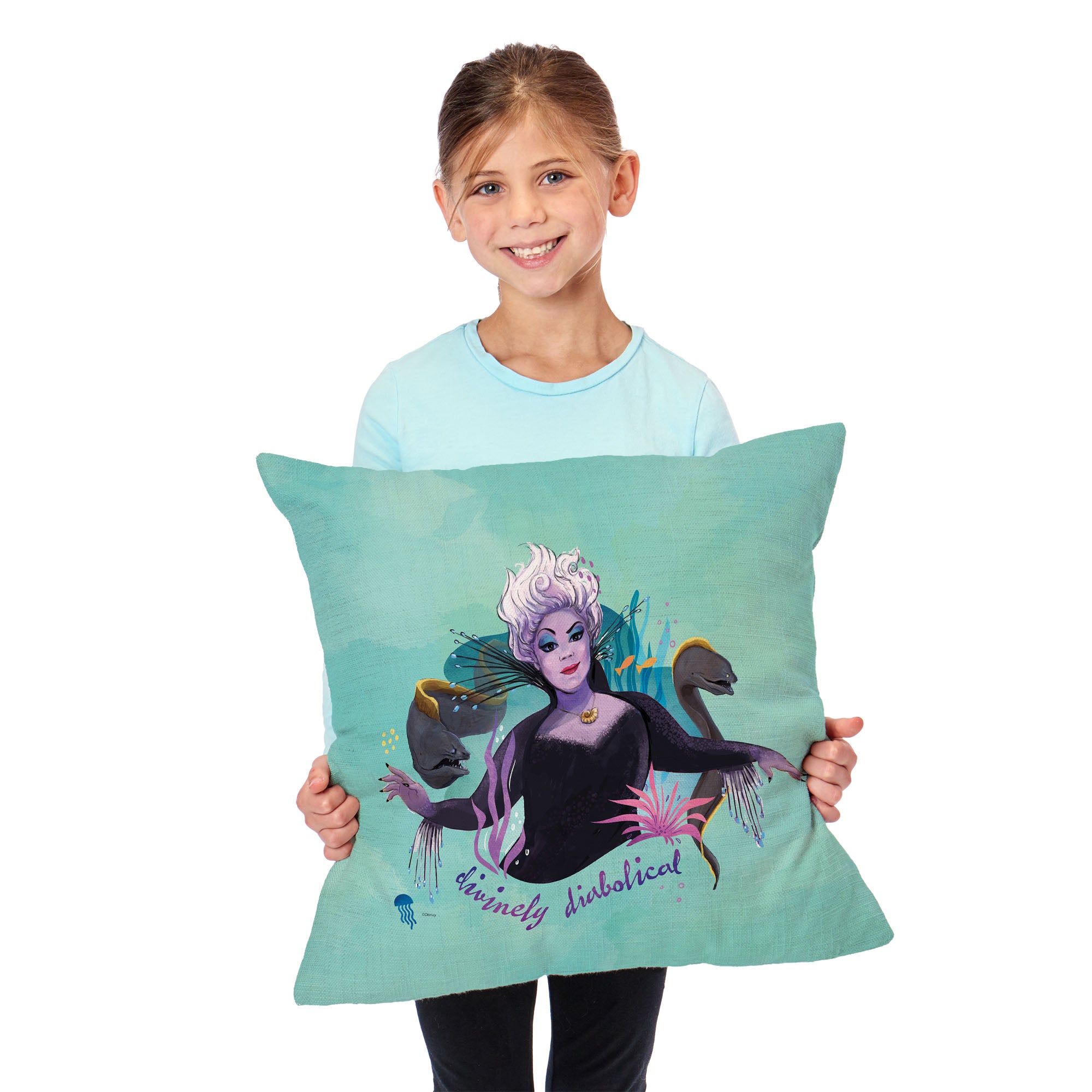 Disney Little Mermaid La Divine Throw Pillow 18x18 Inches