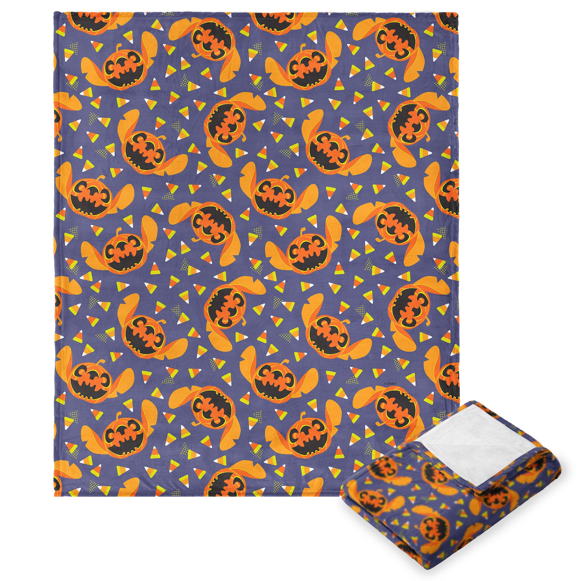 2024 MLB Halloween Blanket LA Dodgers Pumpkin Throw