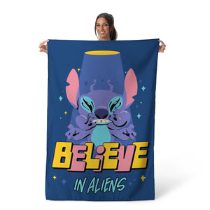 Disney Lilo and Stitch Believe Wall Hanging Tapestry 40X57 inches