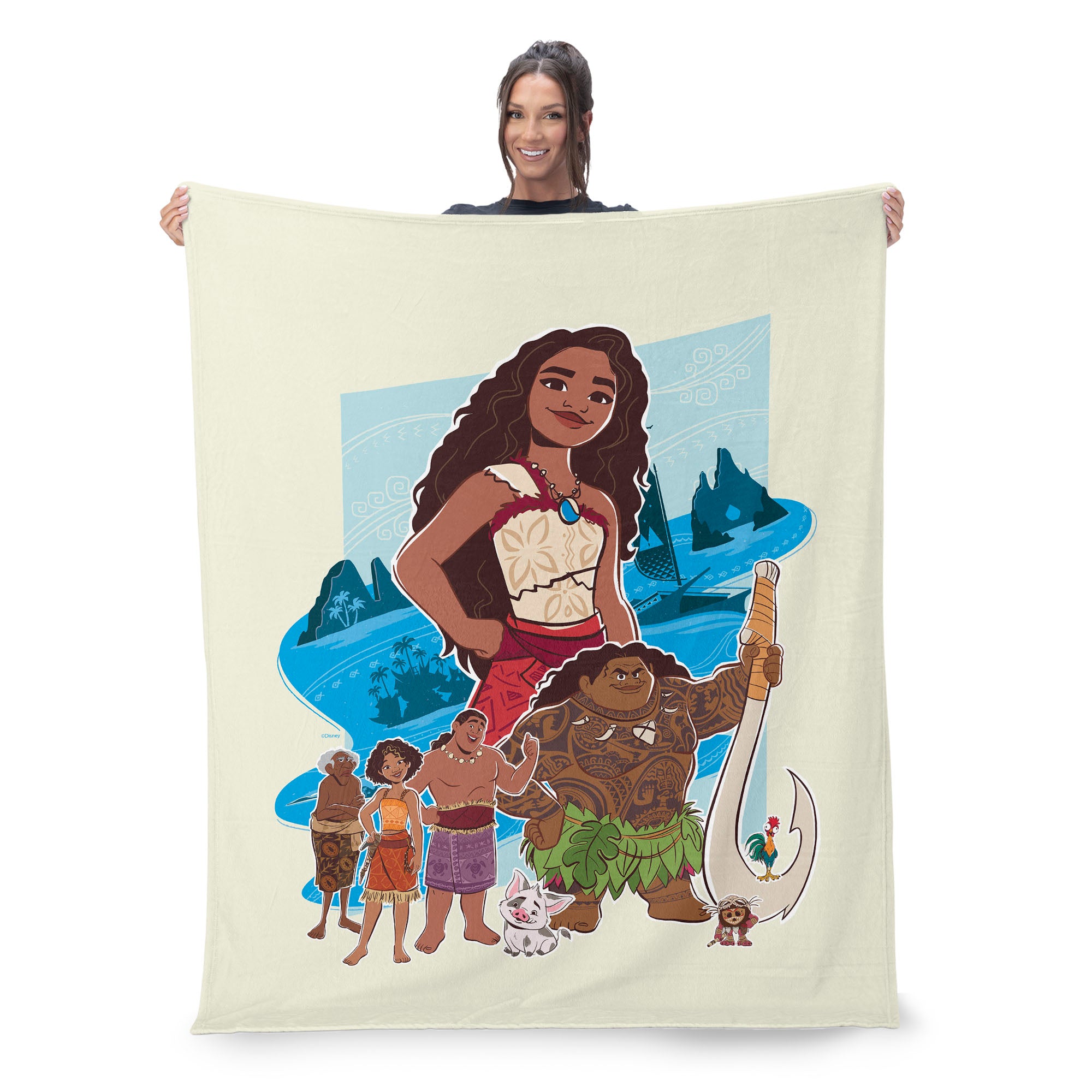 Moana throw sale