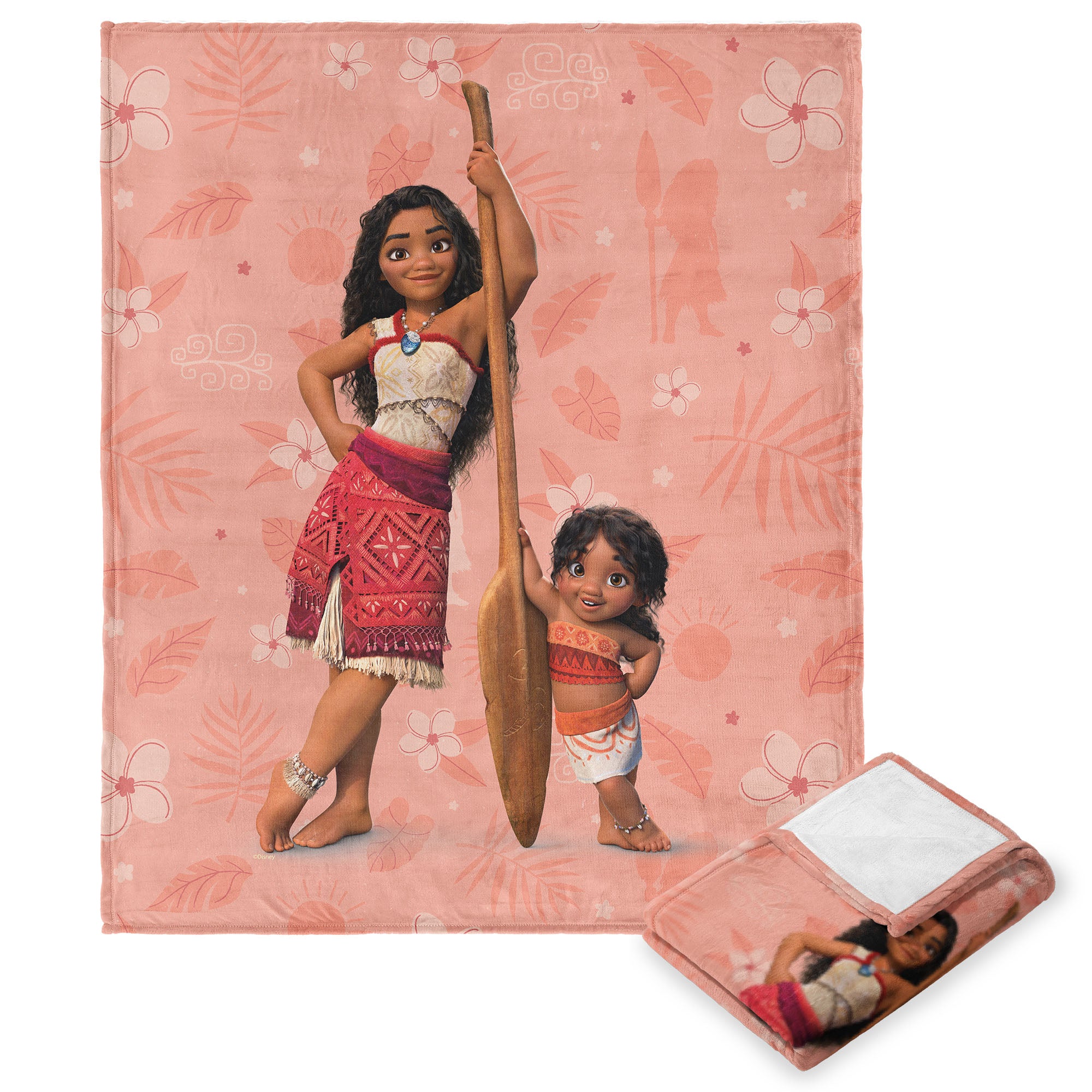 Disney Moana 2 Sisters Forever Silk Touch Throw Blanket 50X60 Inches