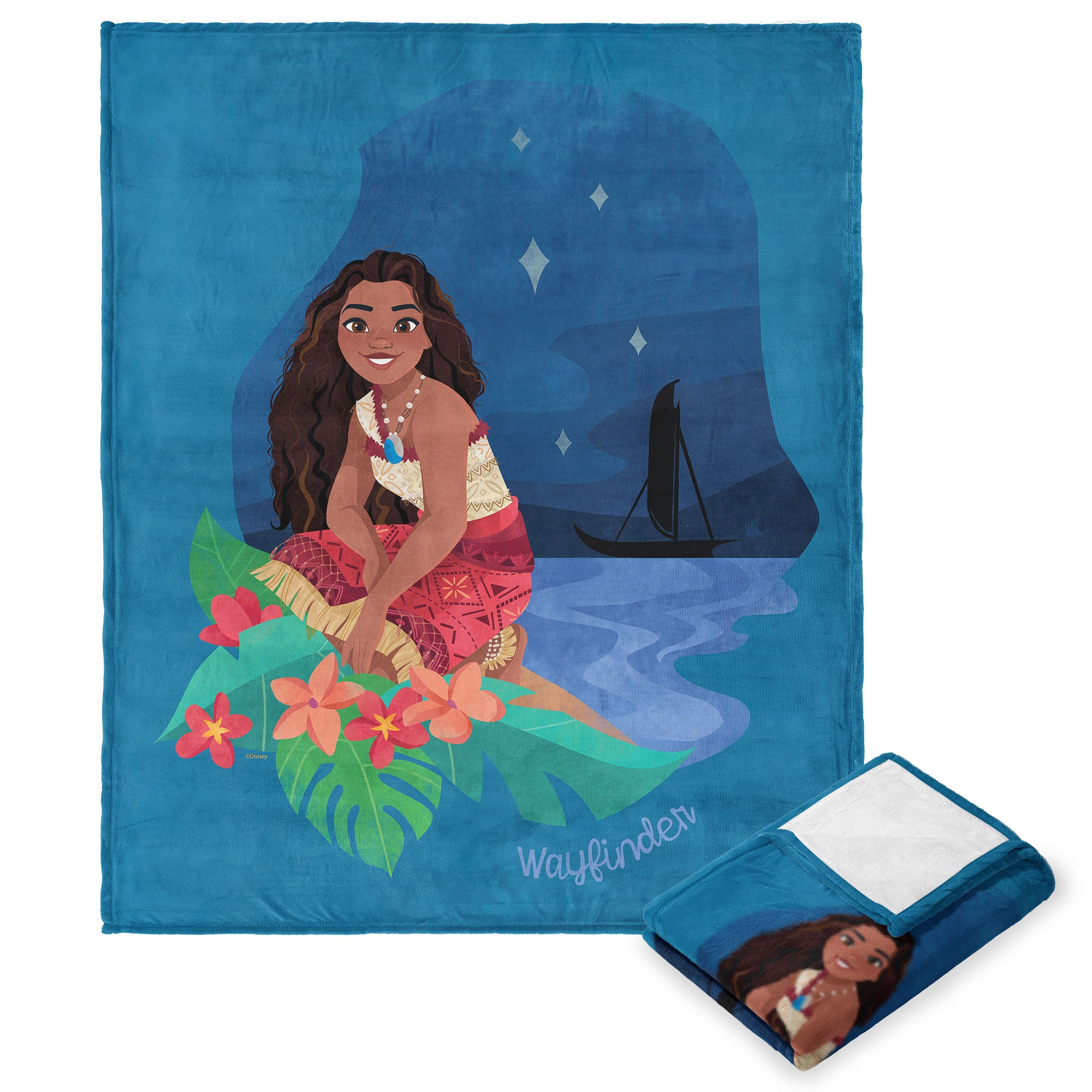 Disney Moana 2 Wayfinder Moana Silk Touch Throw Blanket 50X60 Inches