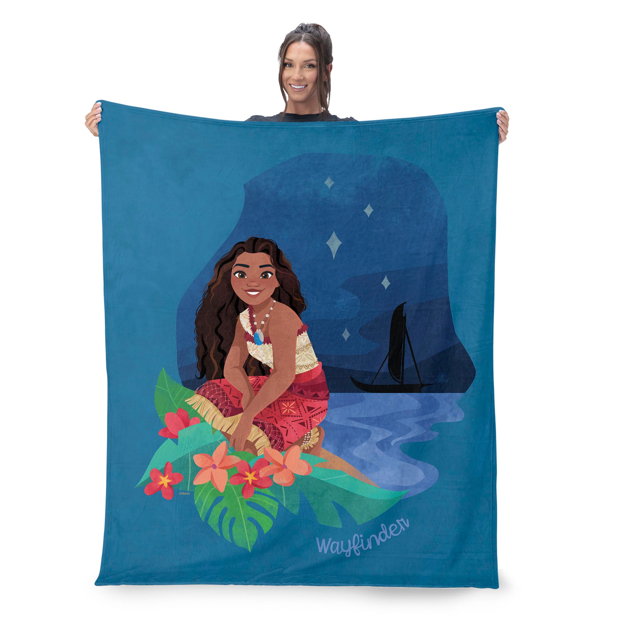 Disney Moana 2 Wayfinder Moana Silk Touch Throw Blanket 50X60 Inches