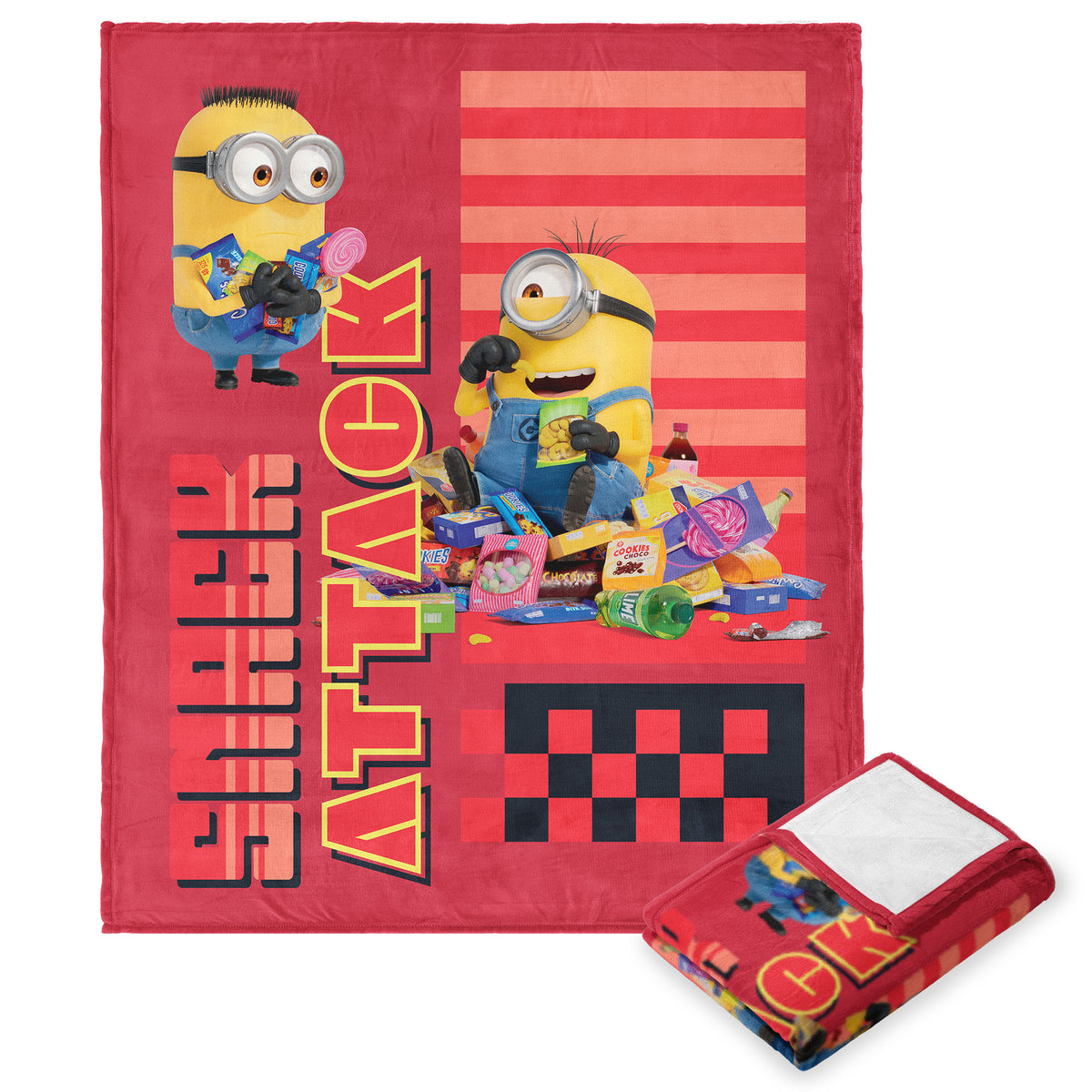 Universal Despicable Me 4 Cloud Throw Blanket 50x60 Inches