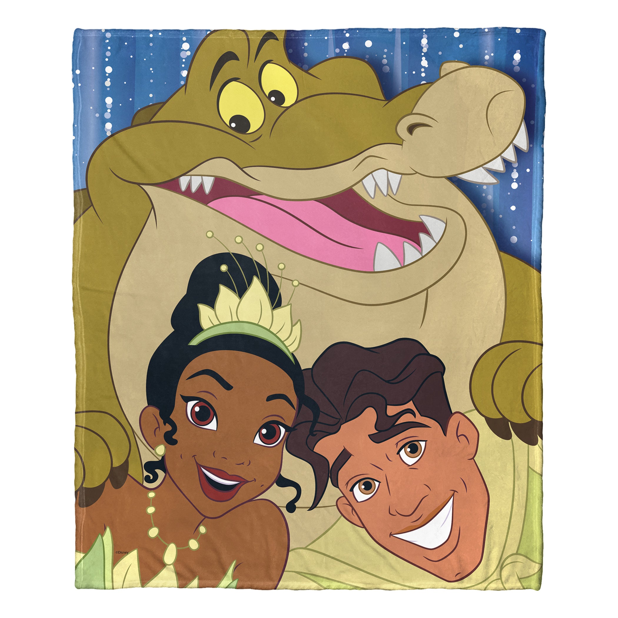 Disney D100 Bayou Friends Silk Touch Throw Blanket 50x60 Inches