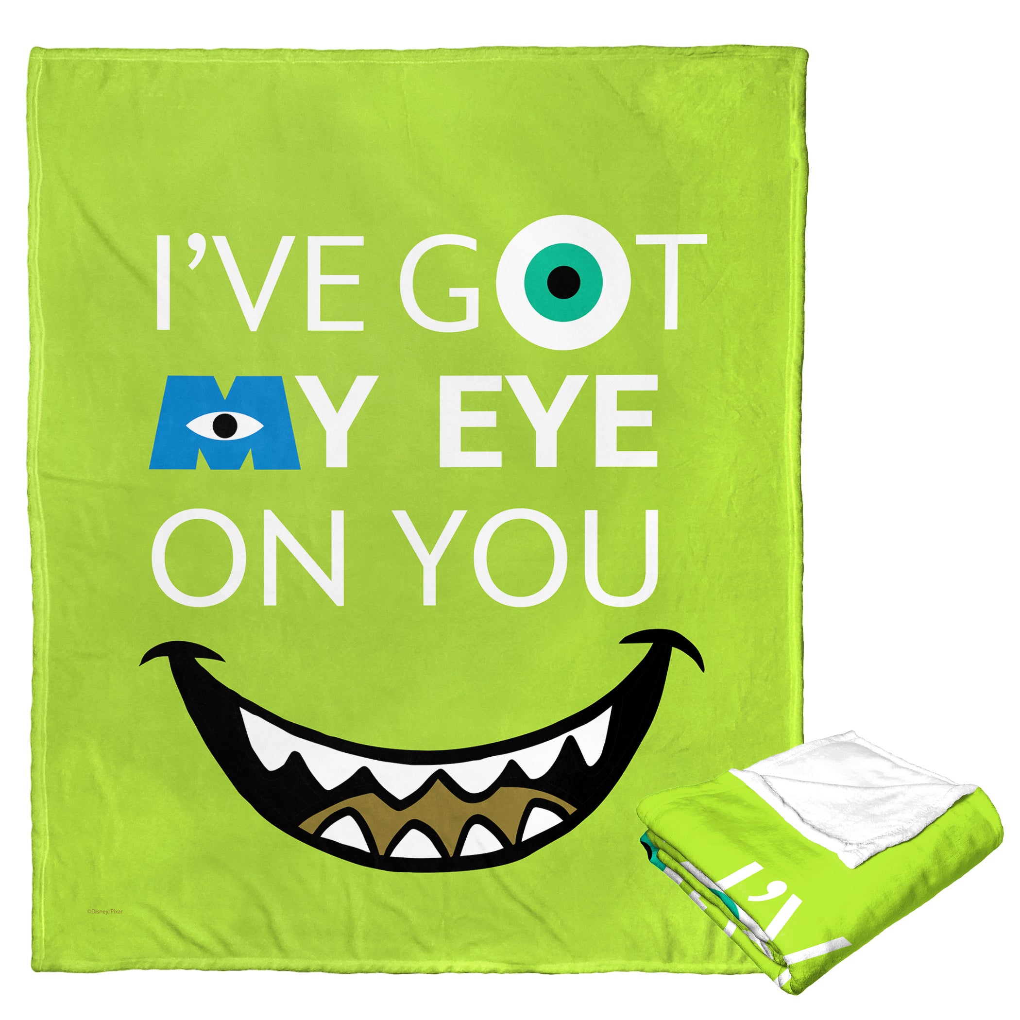 Disney D100 Got My Eye On You Silk Touch Throw Blanket 50x60 Inches