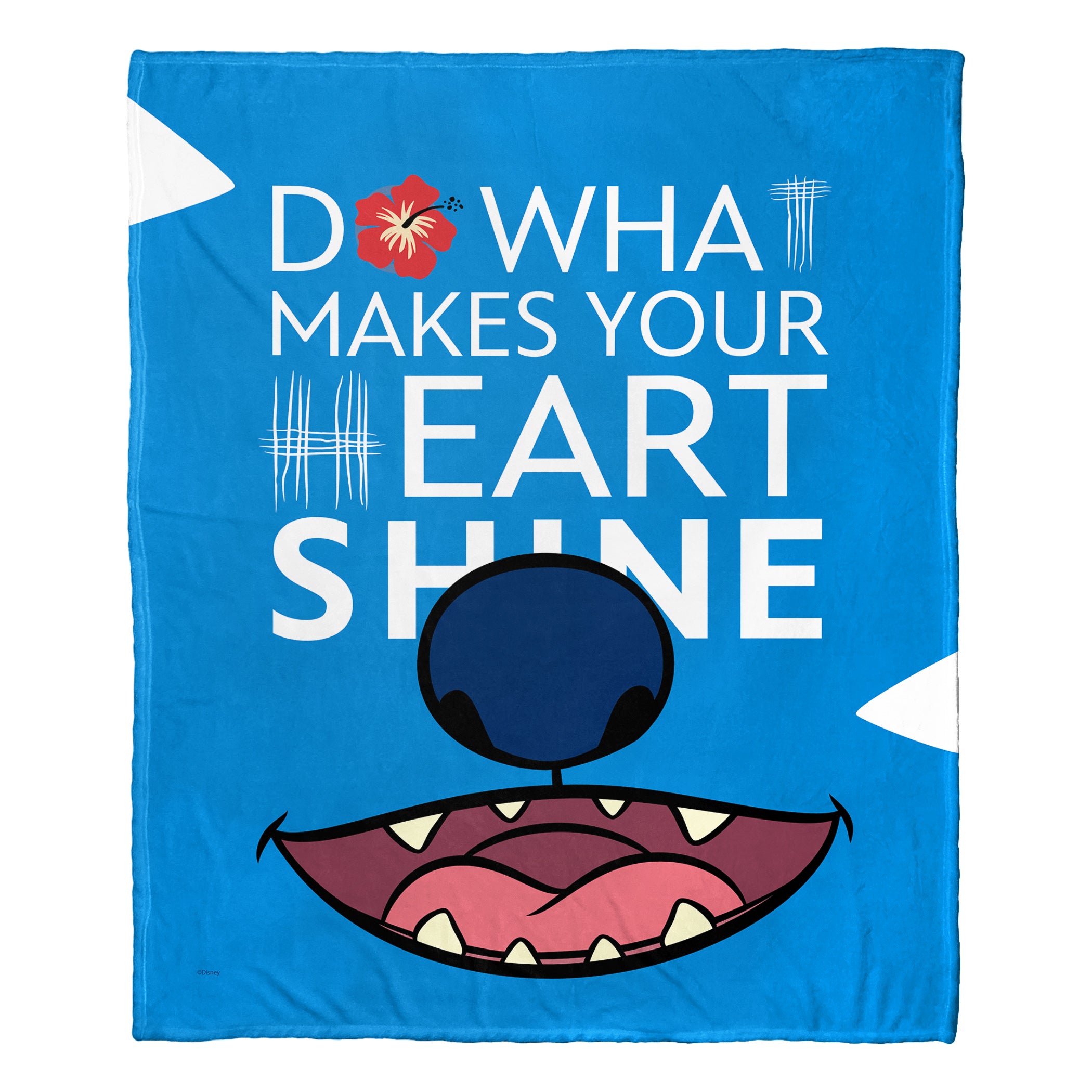 Disney D100 What Makes Your Heart Shine Silk Touch Throw Blanket 50x60 Inches