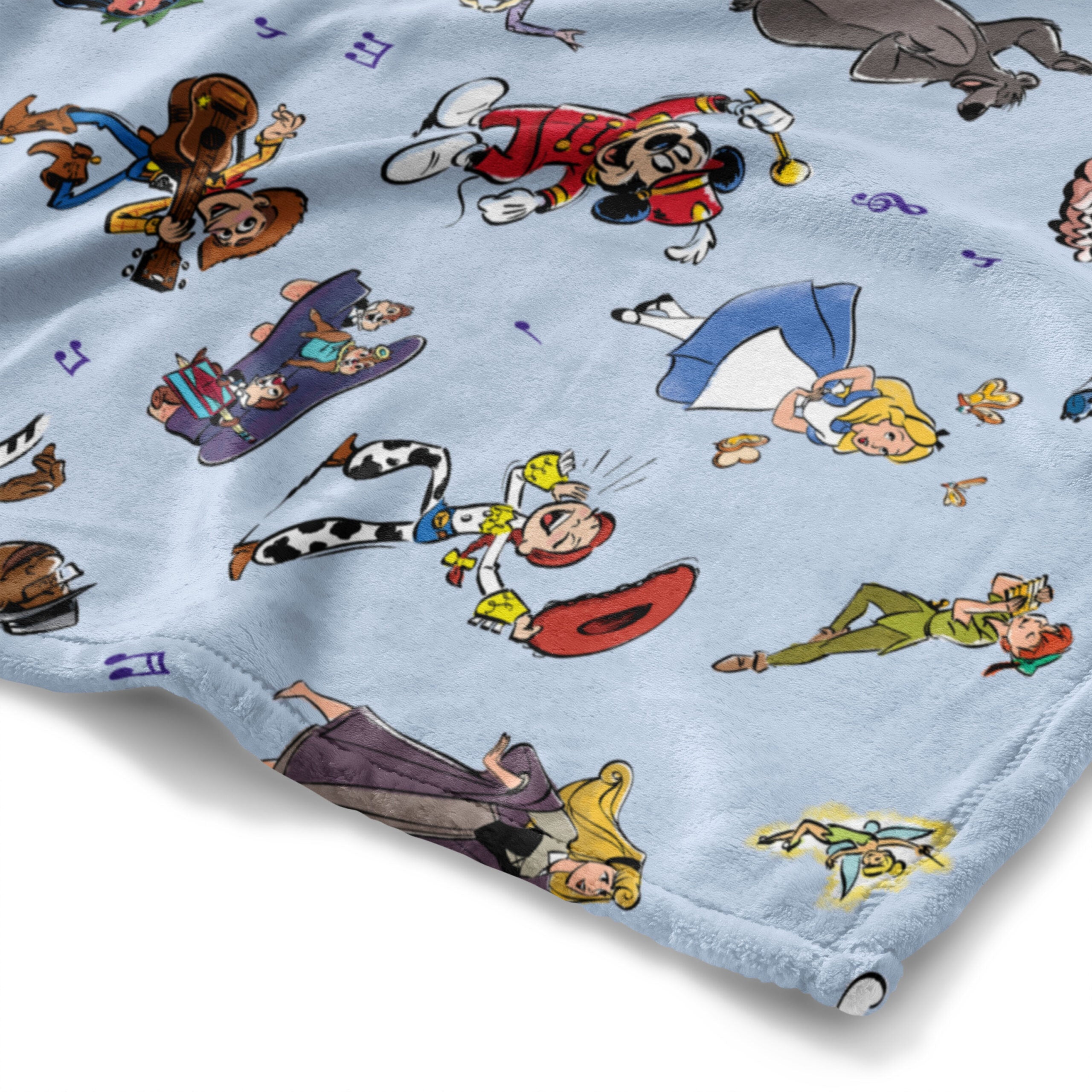 Disney D100 Sing Along Silk Touch Throw Blanket 50x60 Inches