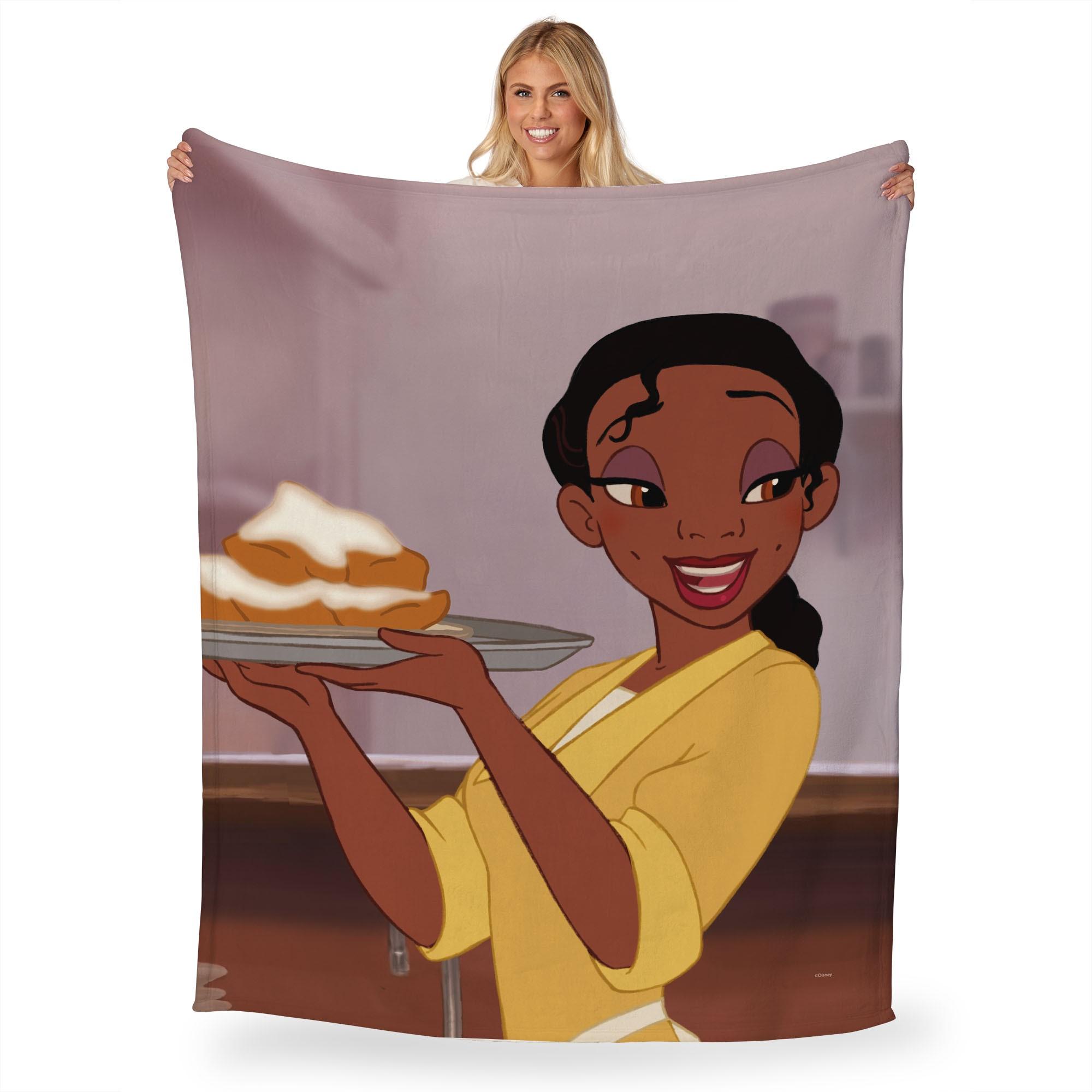 Disney Princesses Fresh Beignets Silk Touch Throw Blanket 60x80 Inches