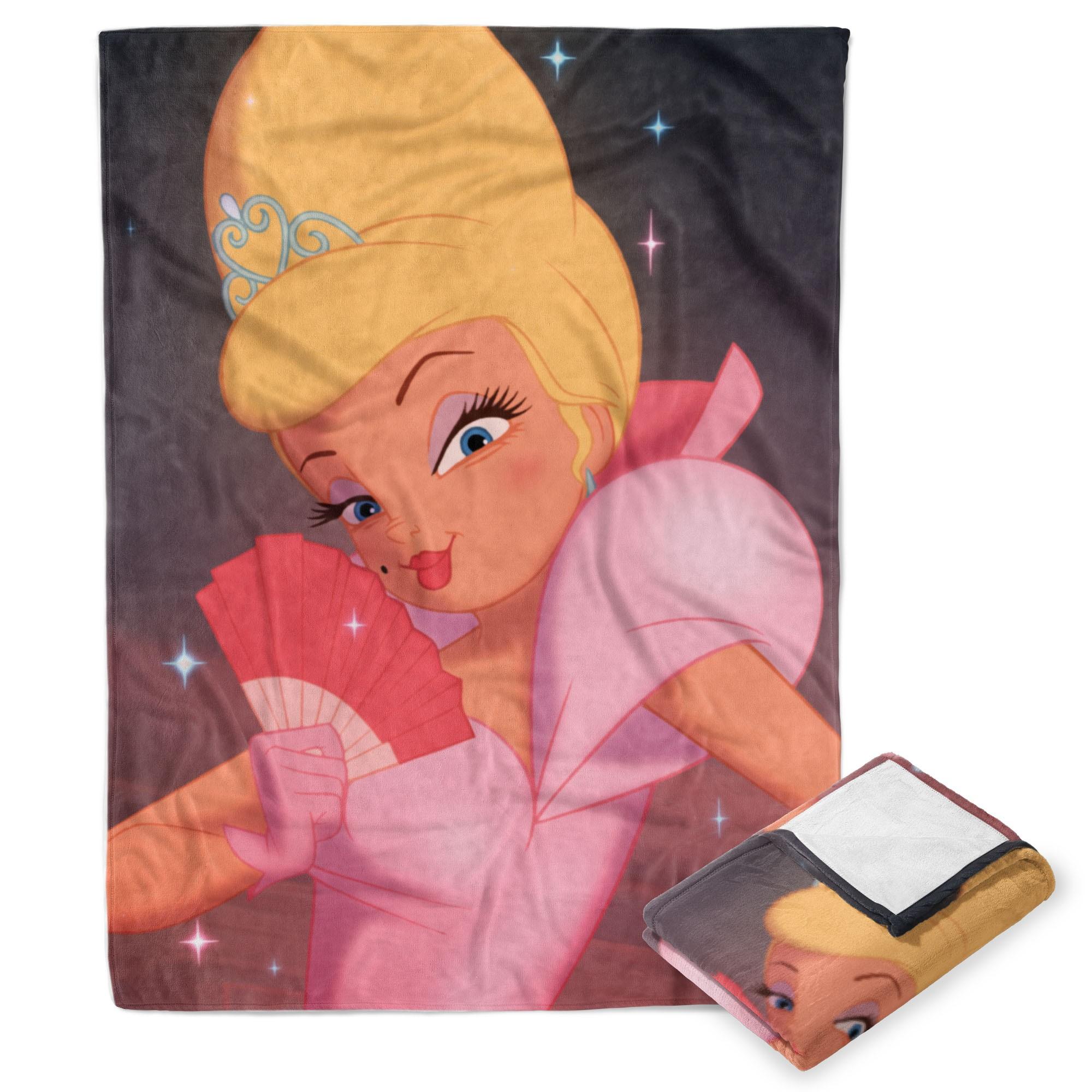 Disney Princesses Charlotte La Bouff Silk Touch Throw Blanket 60x80 Inches