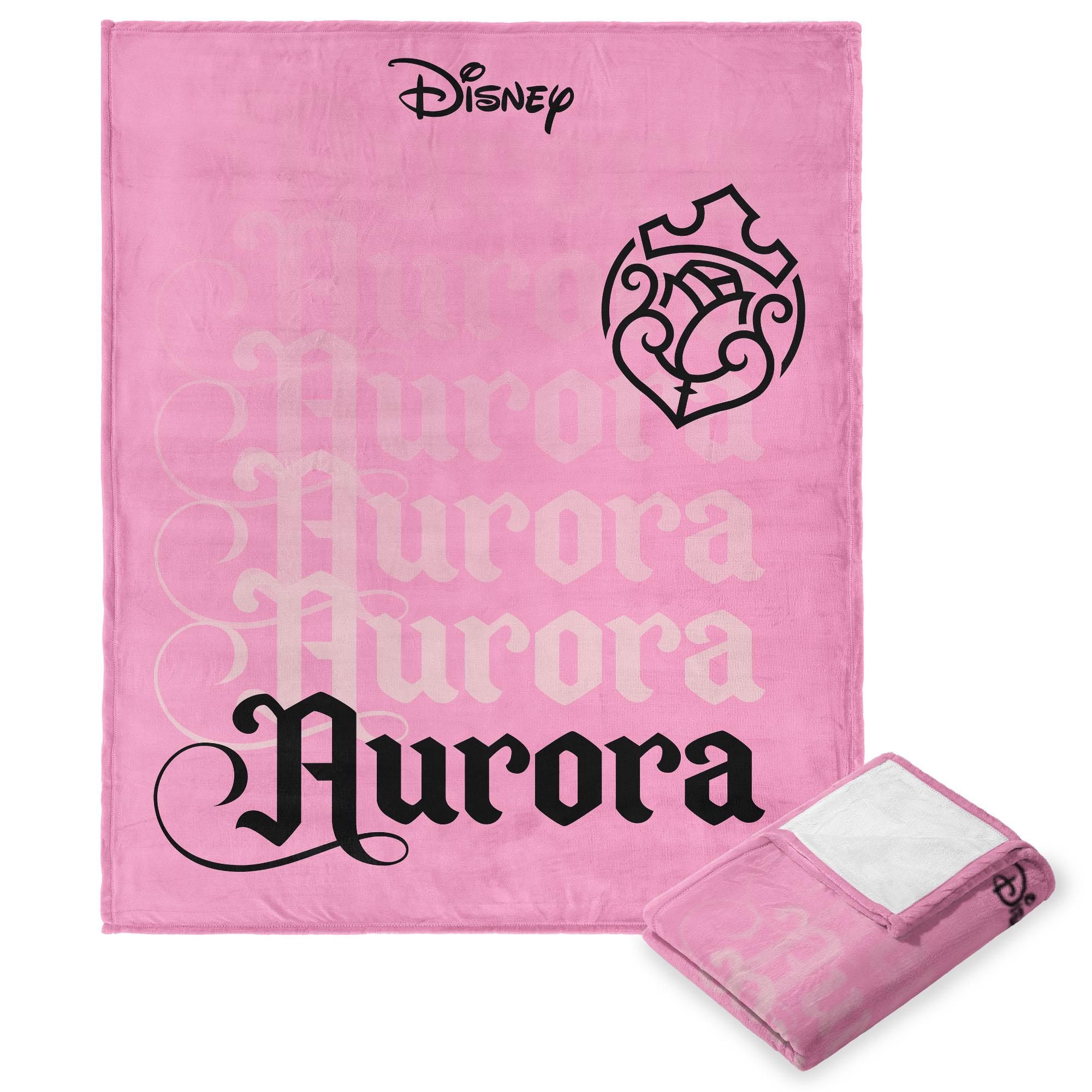 Disney Princesses Iconic Aurora Silk Touch Throw Blanket 50x60 Inches