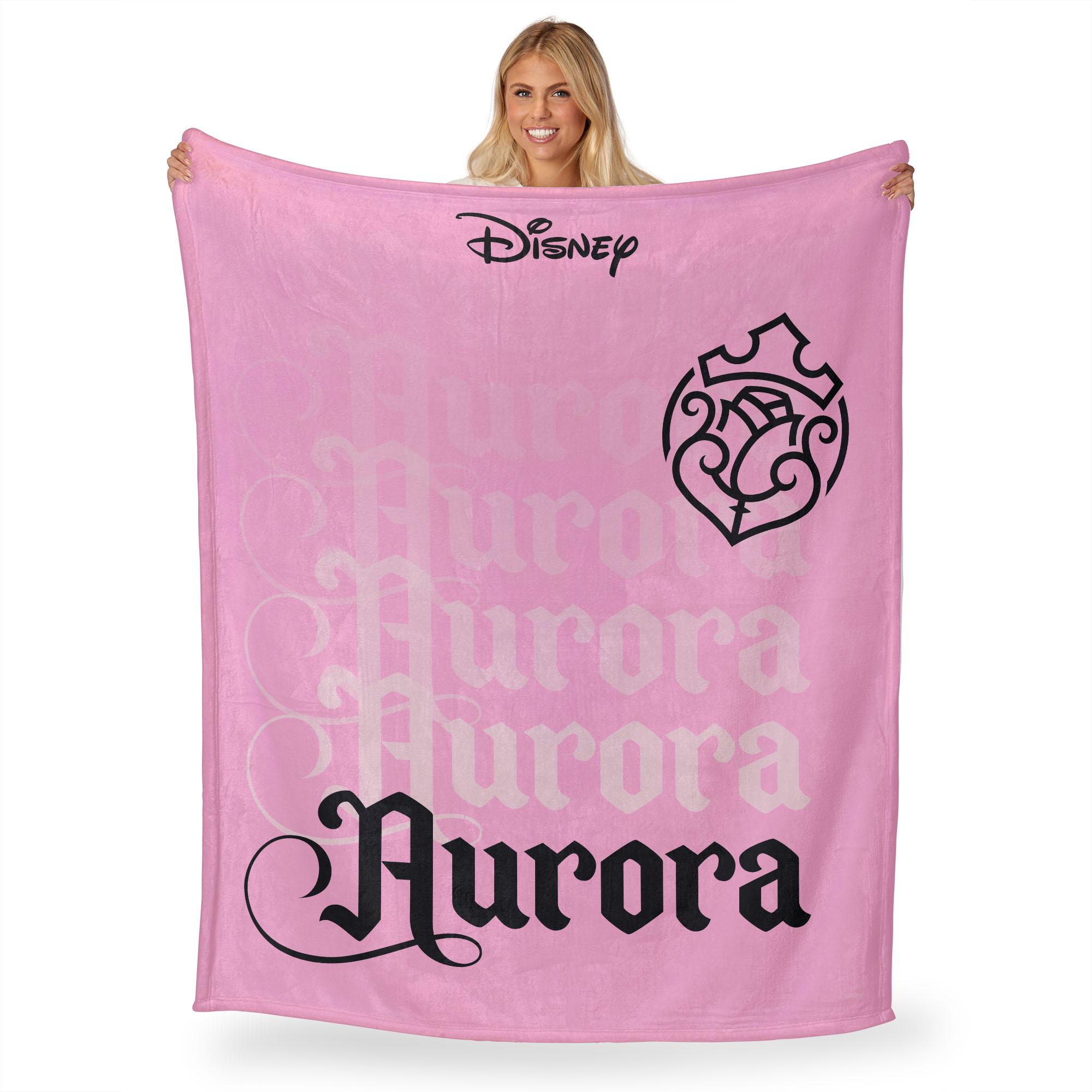 Disney Princesses Iconic Aurora Silk Touch Throw Blanket 50x60 Inches