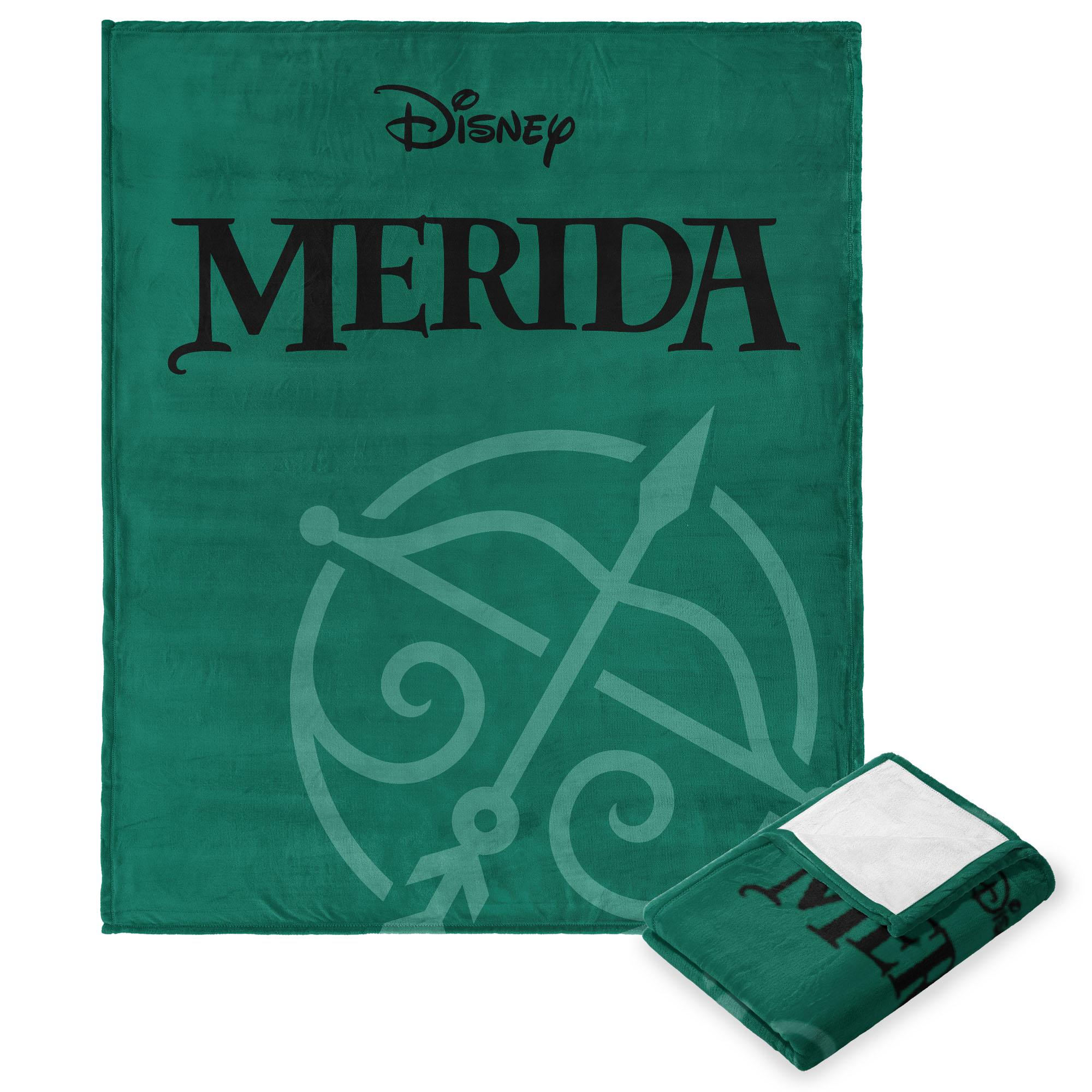 Disney Princesses Iconic Merida Silk Touch Throw Blanket 50x60 Inches