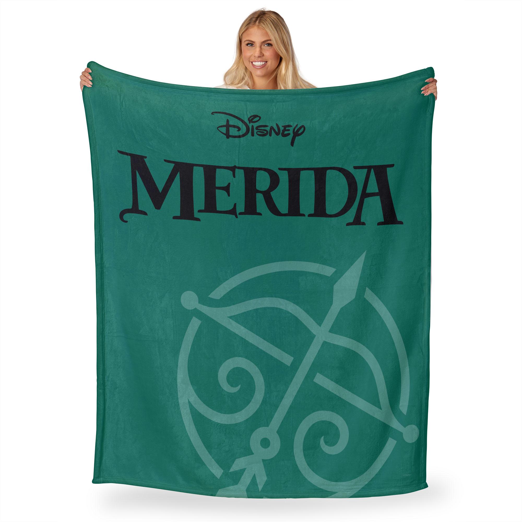 Disney Princesses Iconic Merida Silk Touch Throw Blanket 50x60 Inches