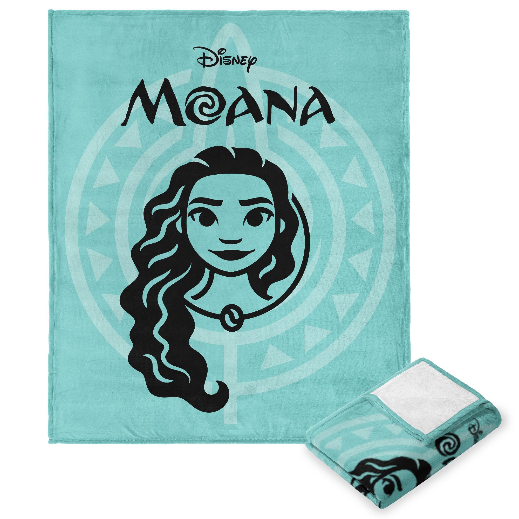 Disney Princesses Iconic Moana Silk Touch Throw Blanket 50x60 Inches