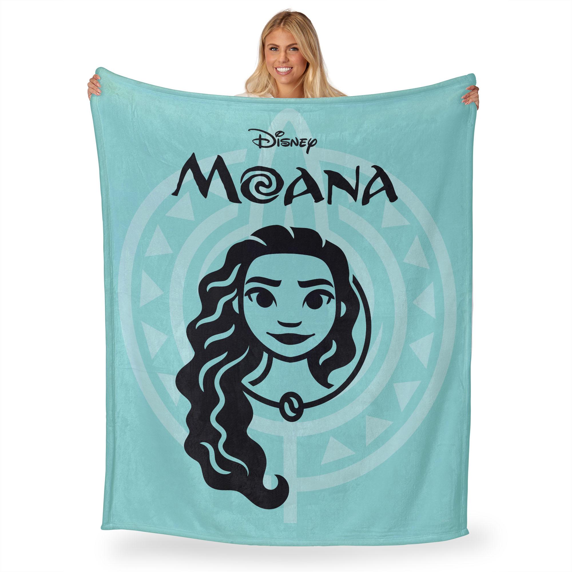 Disney Princesses Iconic Moana Silk Touch Throw Blanket 50x60 Inches