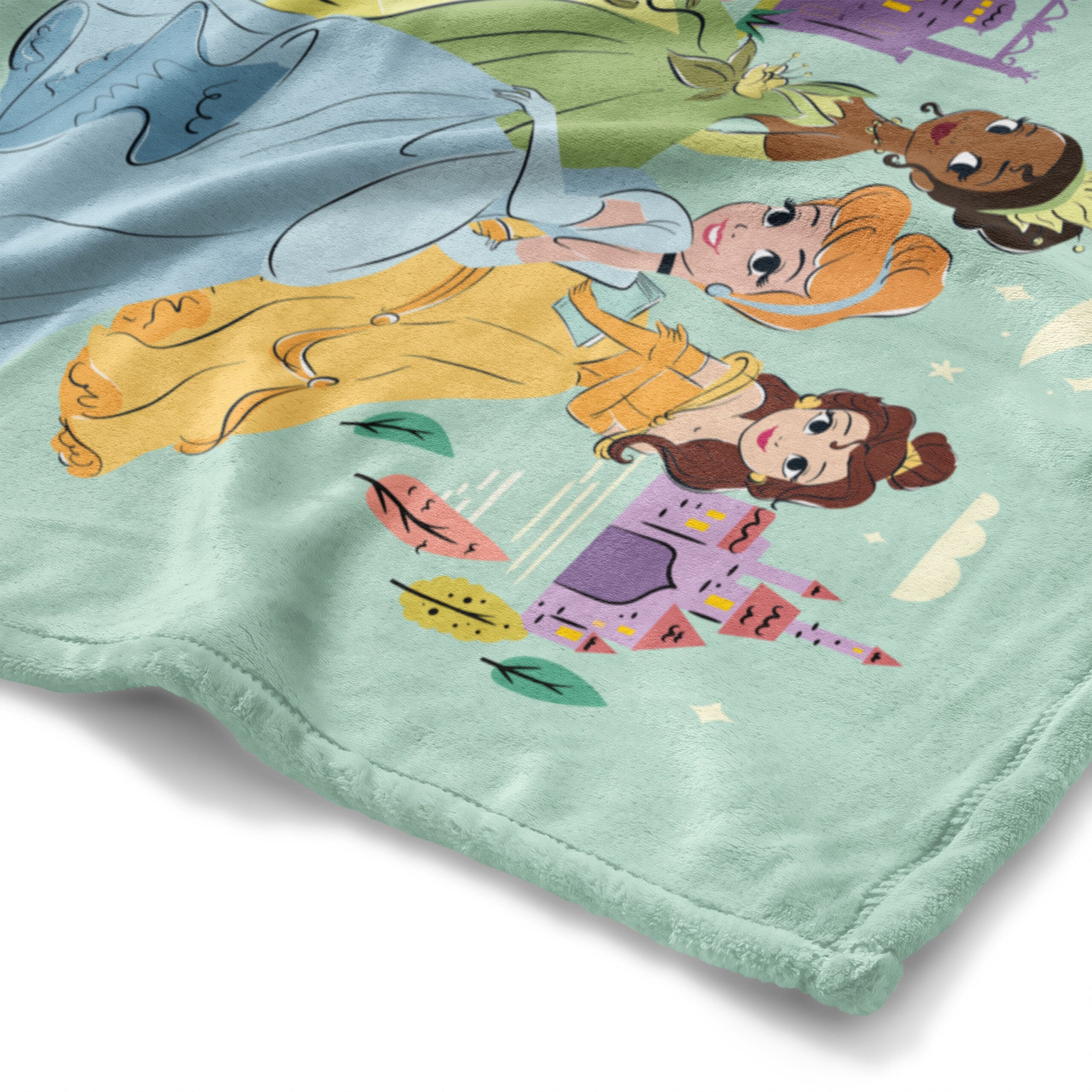 Disney Princesses Heart of A Princess Princess In The Making Silk Touch Throw Blanket 50x60 Inches