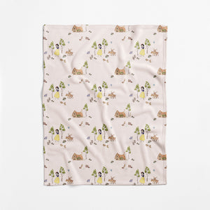Snow White Snow White Cottage Lightweight Blanket 40x50 inches