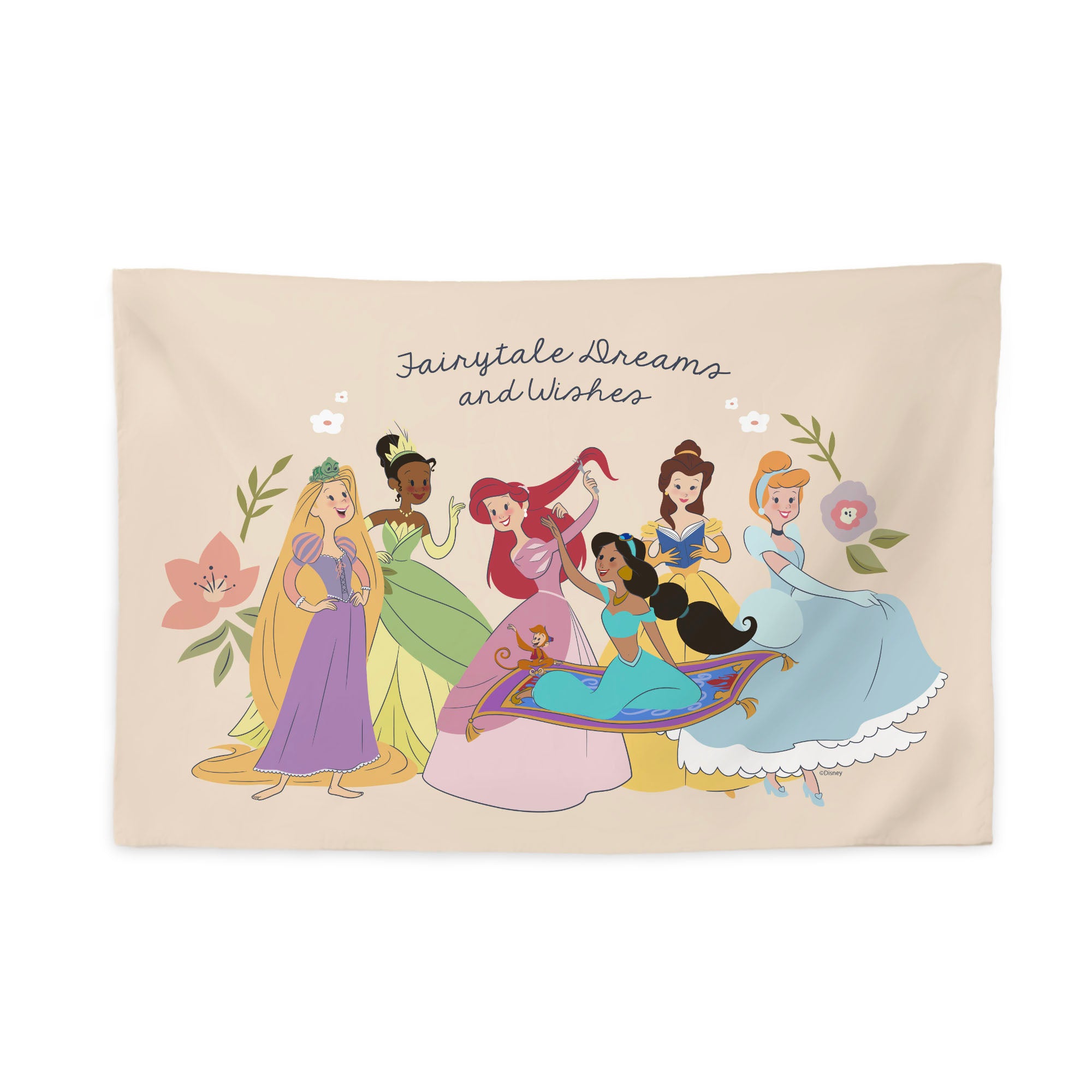 Disney Princesses Fairytale Dreams Wall Hanging 24x36 inches