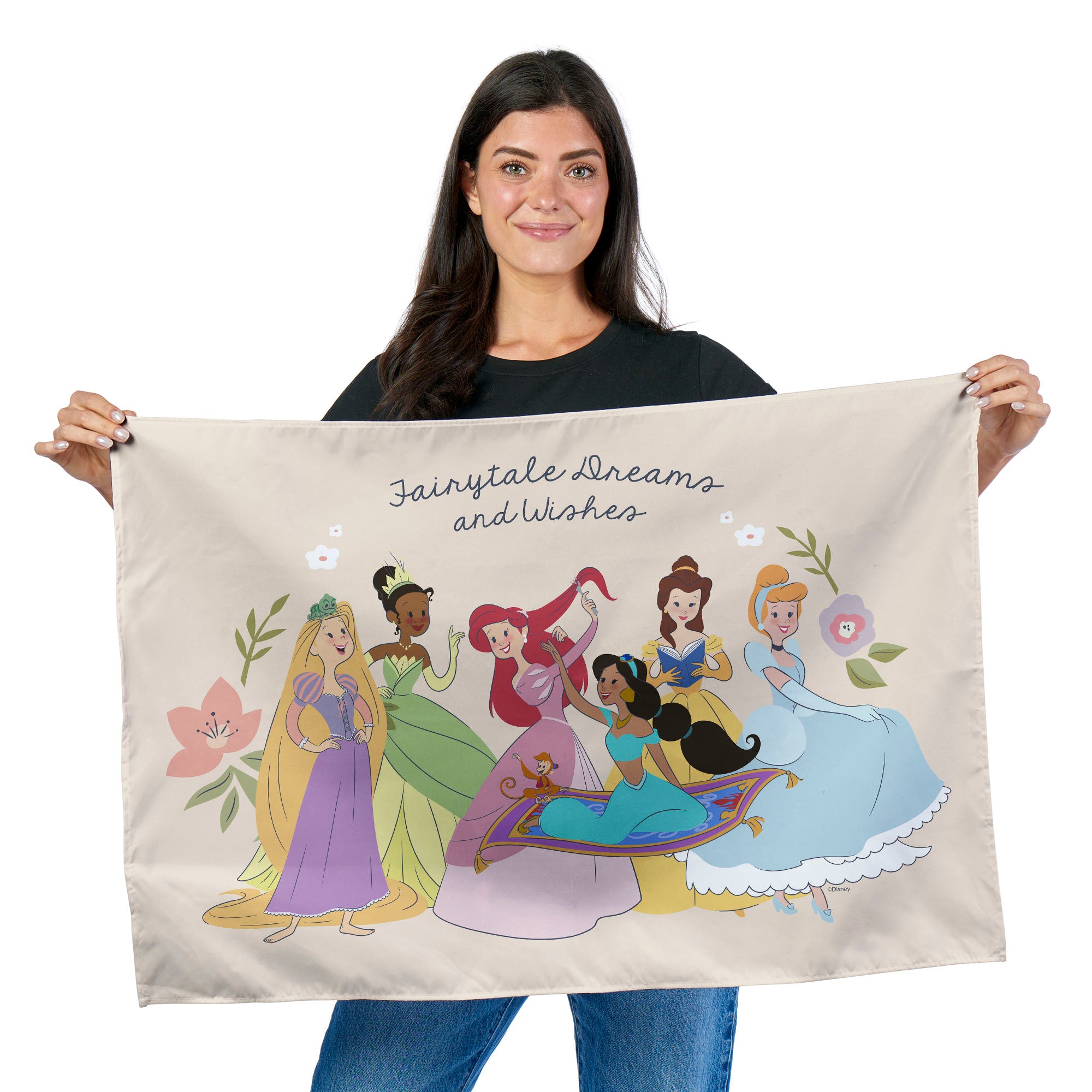 Disney Princesses Fairytale Dreams Wall Hanging 24x36 inches