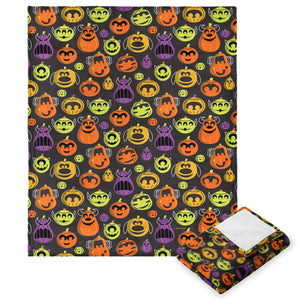 Disney Pixar Jack-o'-lanterns Silk Touch Throw Blanket 40X50 Inches