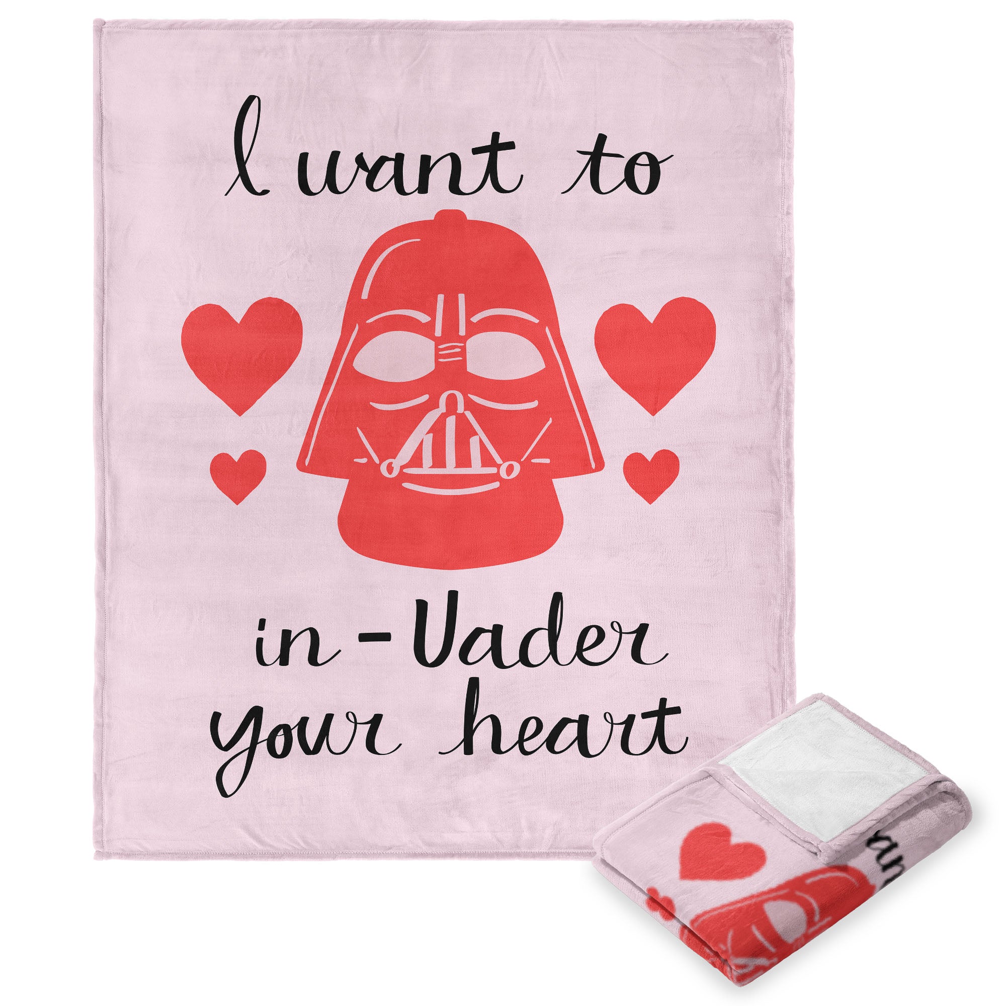 Disney Star Wars Classic Invader Silk Touch Throw Blanket 50x60 Inches