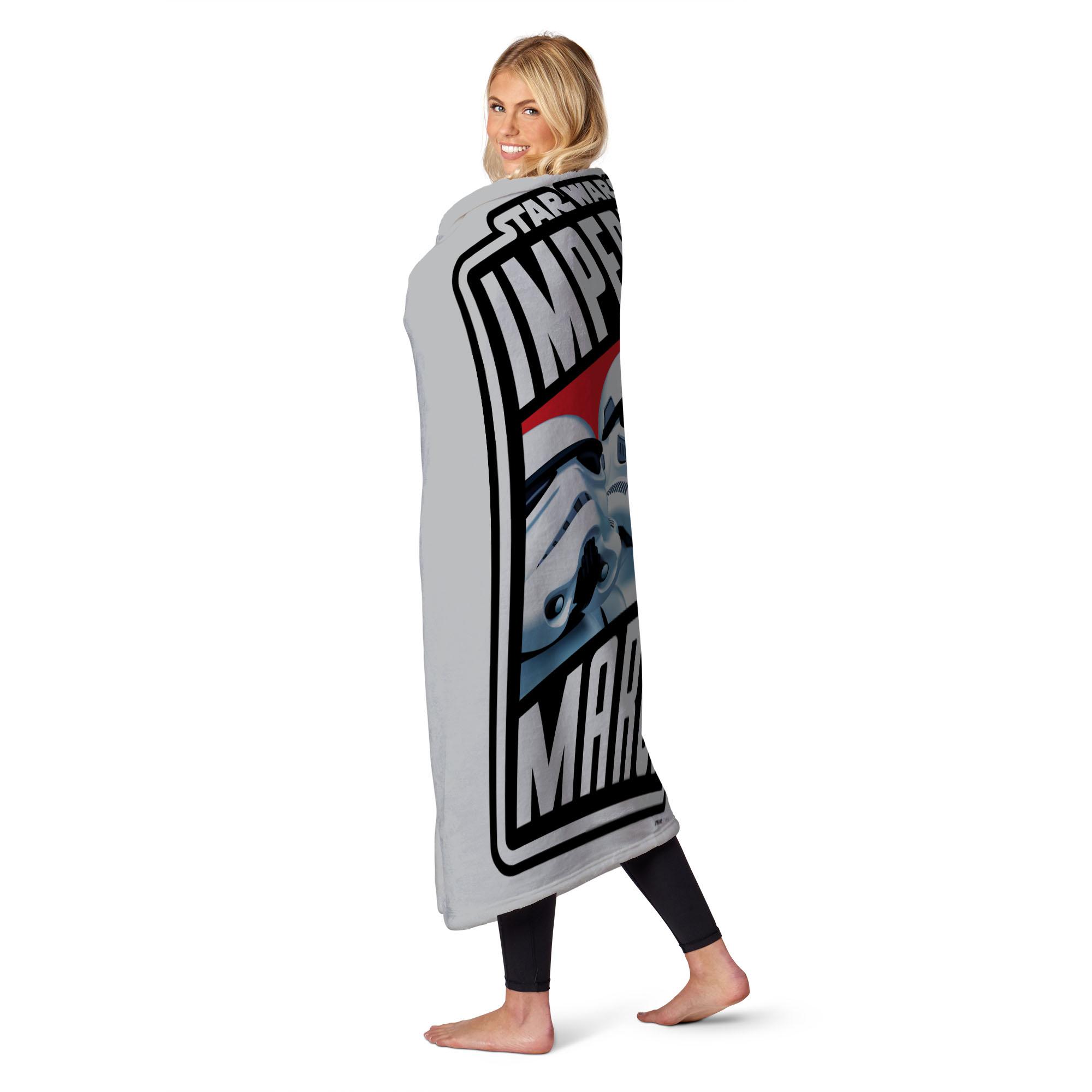 Disney Star Wars Imperial March Silk Touch Throw Blanket 50x60 Inches