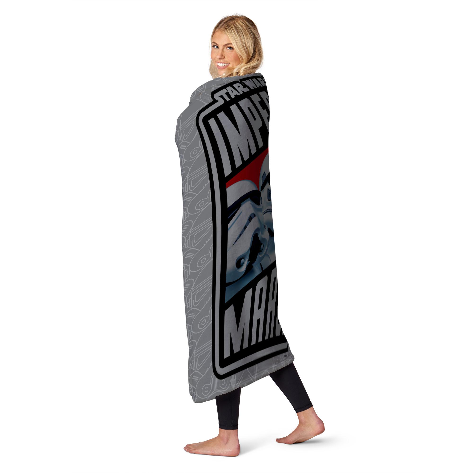 Disney Star Wars Imperial March 2 Silk Touch Throw Blanket 50x60 Inches