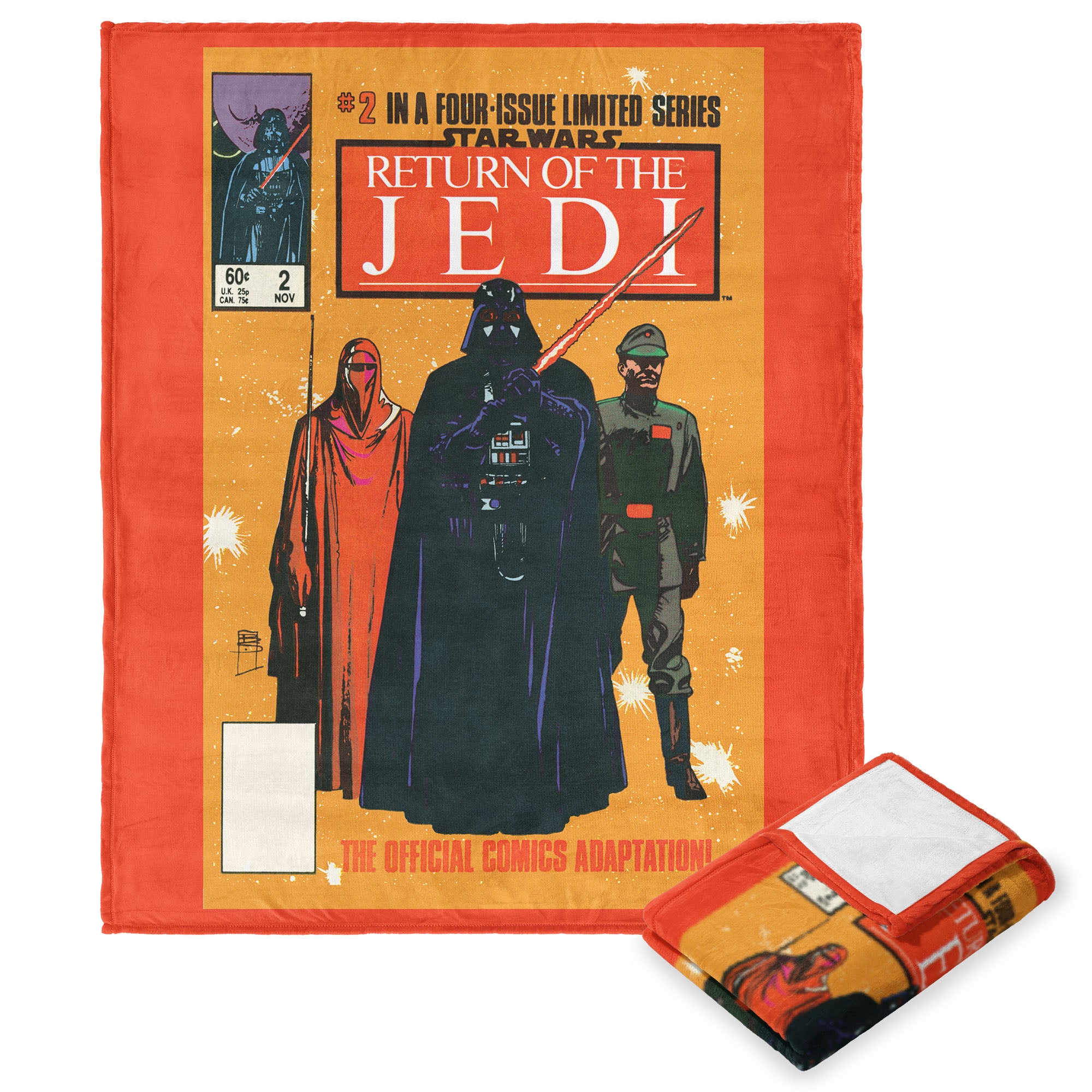 Disney Star Wars Classic Comic Books Empire Silk Touch Throw Blanket 50X60 Inches