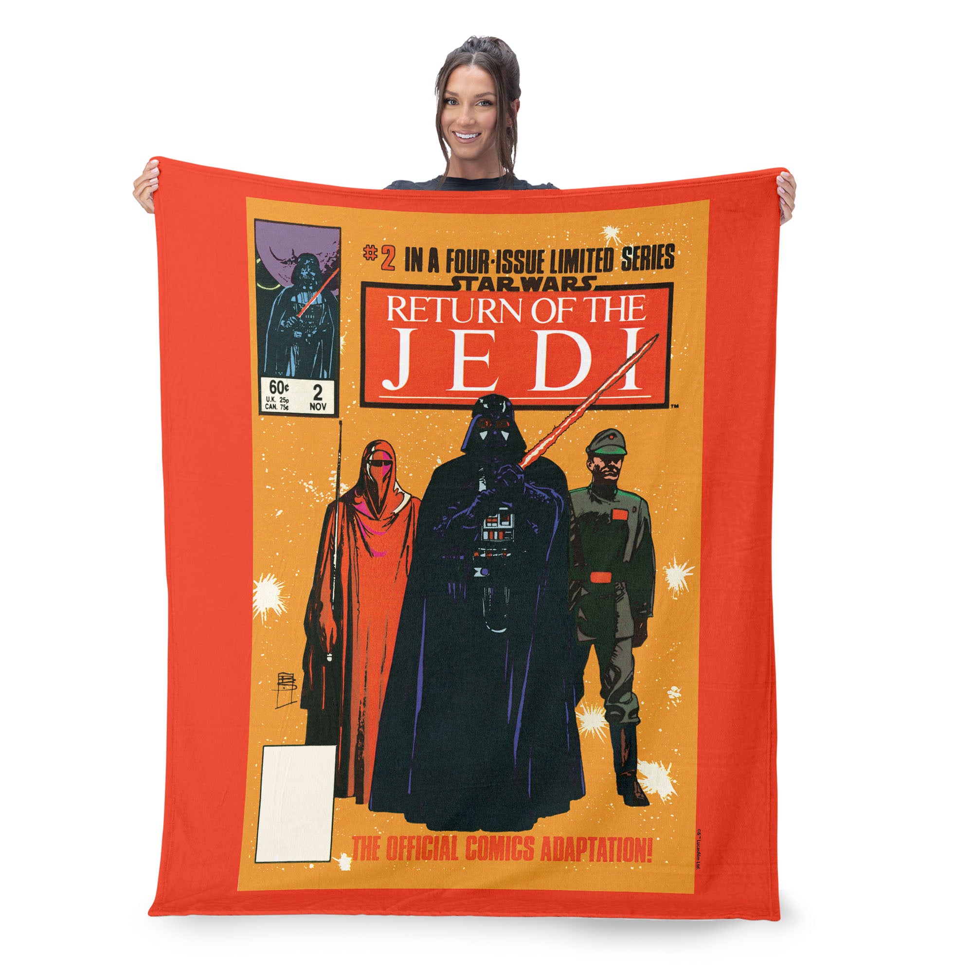 Disney Star Wars Classic Comic Books Empire Silk Touch Throw Blanket 50X60 Inches