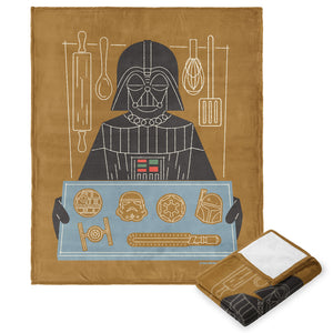 Disney Star Wars Classic Baker Vader Silk Touch Throw Blanket 50X60 Inches