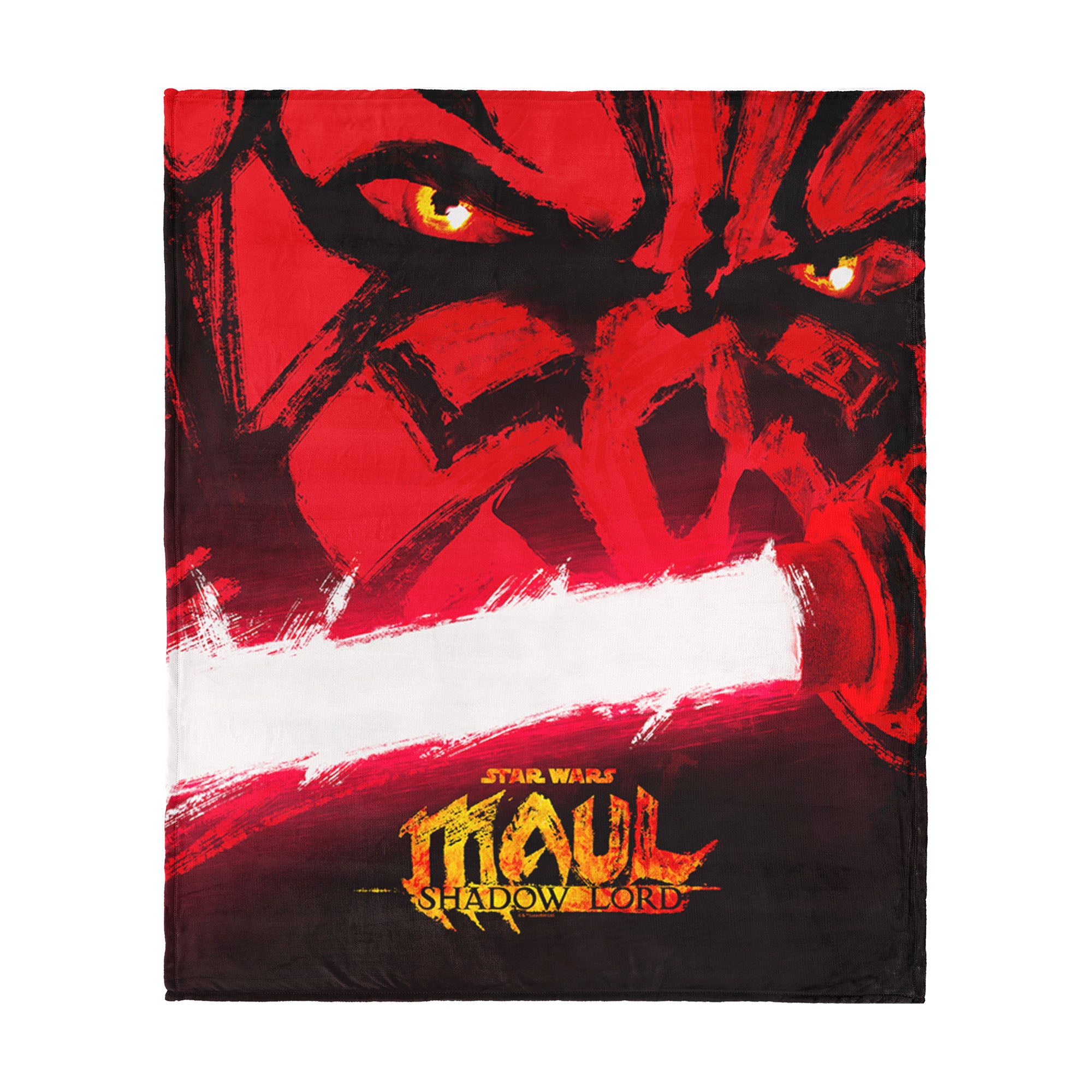 Lucas Star Wars Maul Shadow Lord Shadow Lord Poster Silk Touch Throw Blanket 50x60 inches