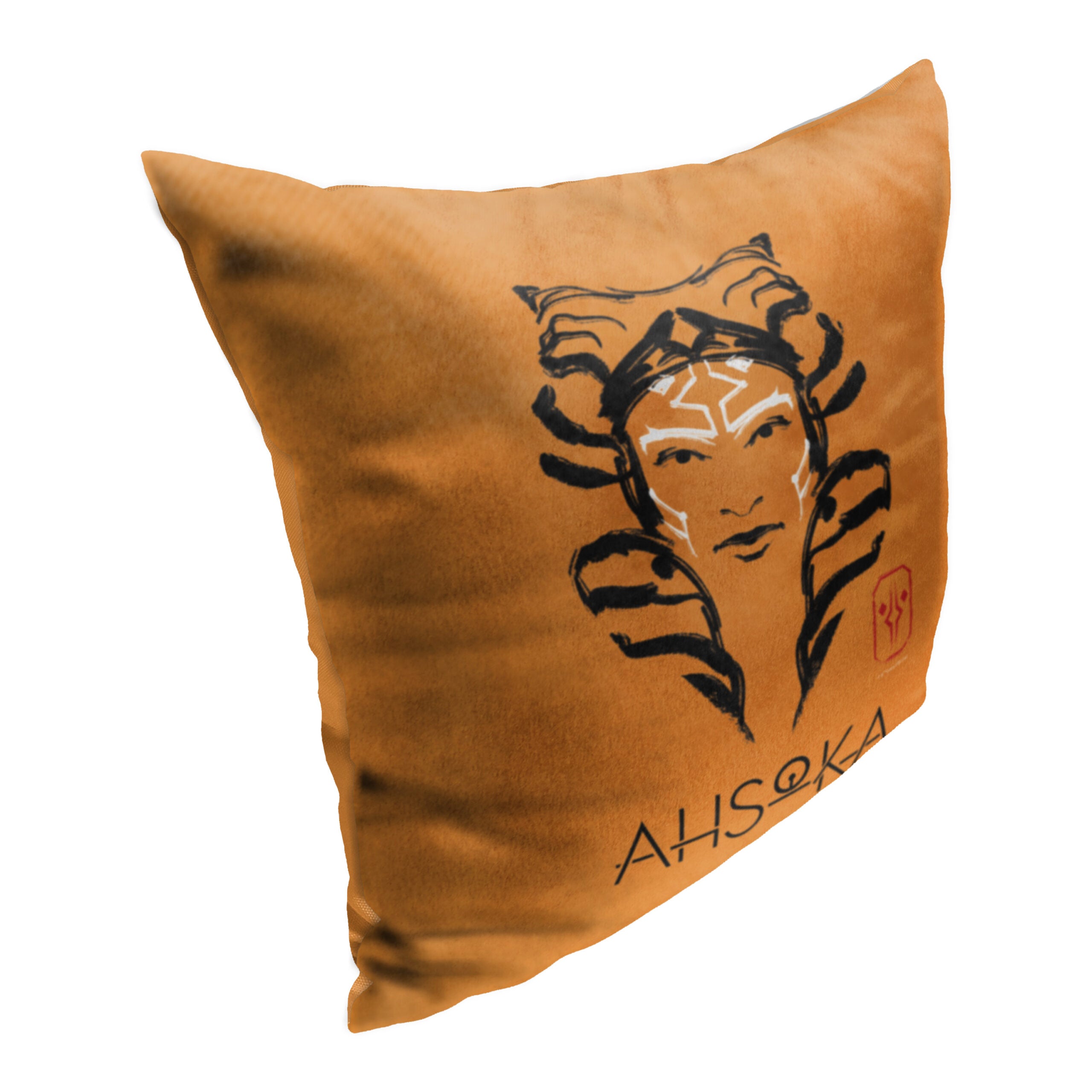 Disney Star Wars Ahsoka Brushstroke Ahsoka Throw Pillow 18x18 Inches