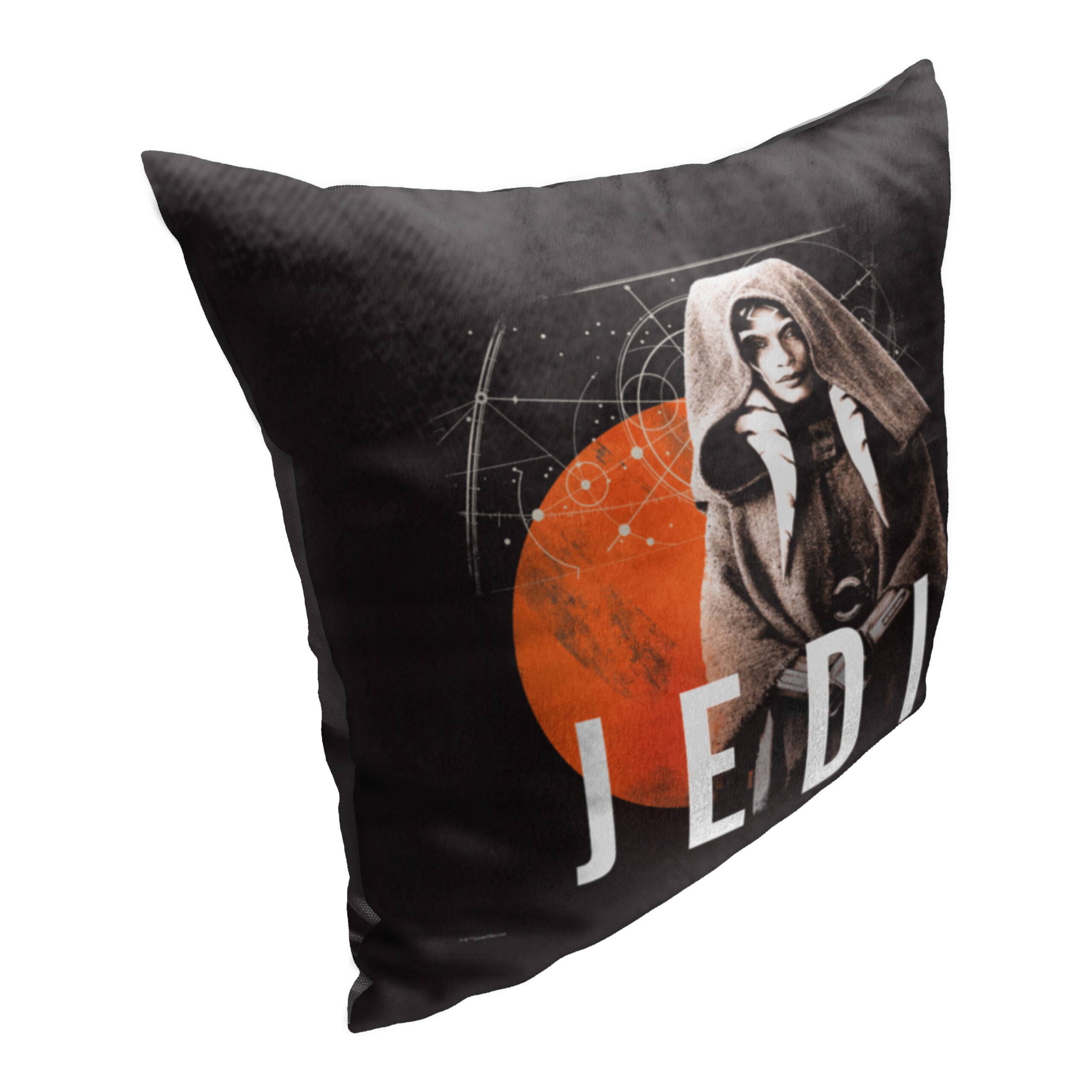 Disney Star Wars Ahsoka Former Jedi Knight Throw Pillow 18x18 Inches