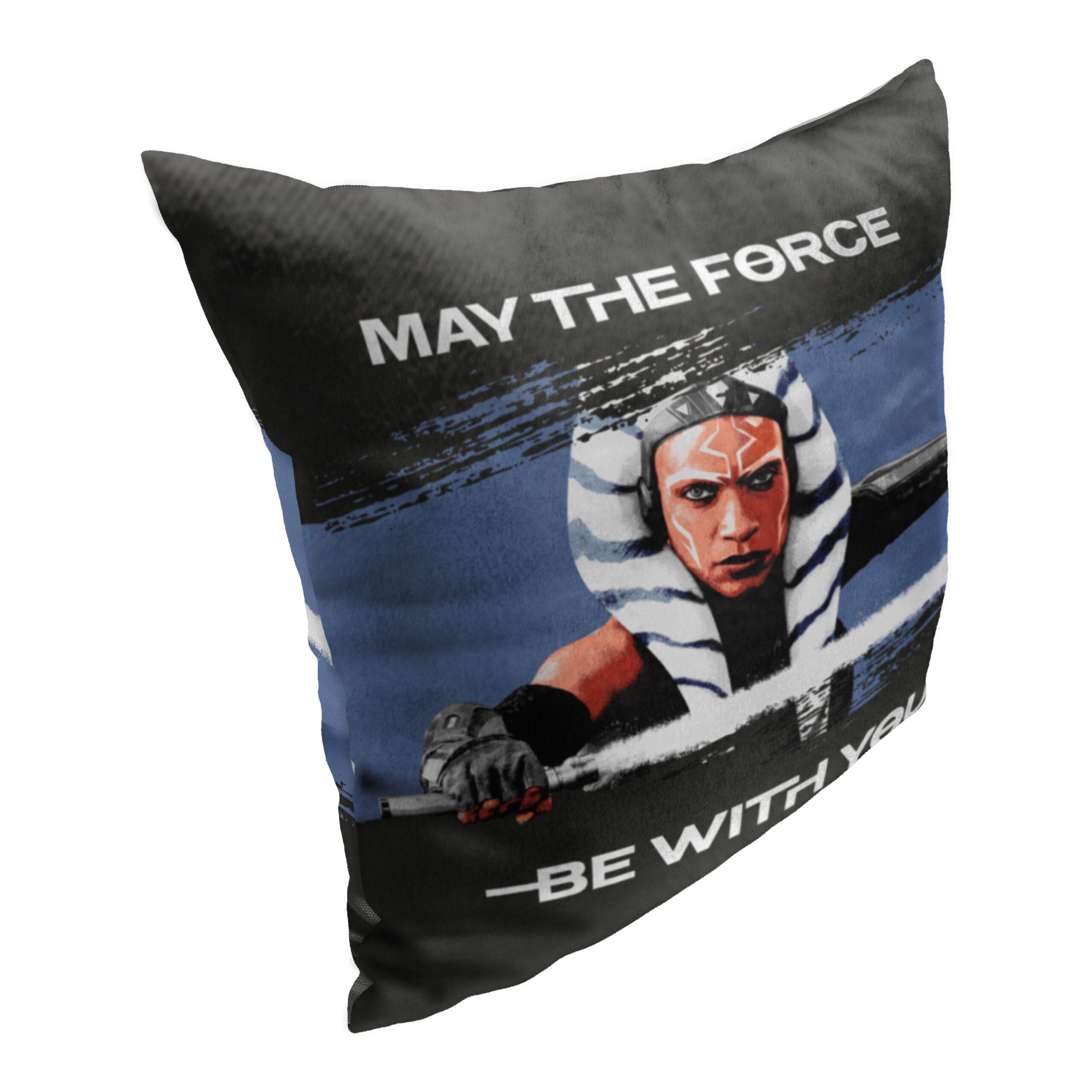 Disney Star Wars Ahsoka May The Force Throw Pillow 18x18 Inches