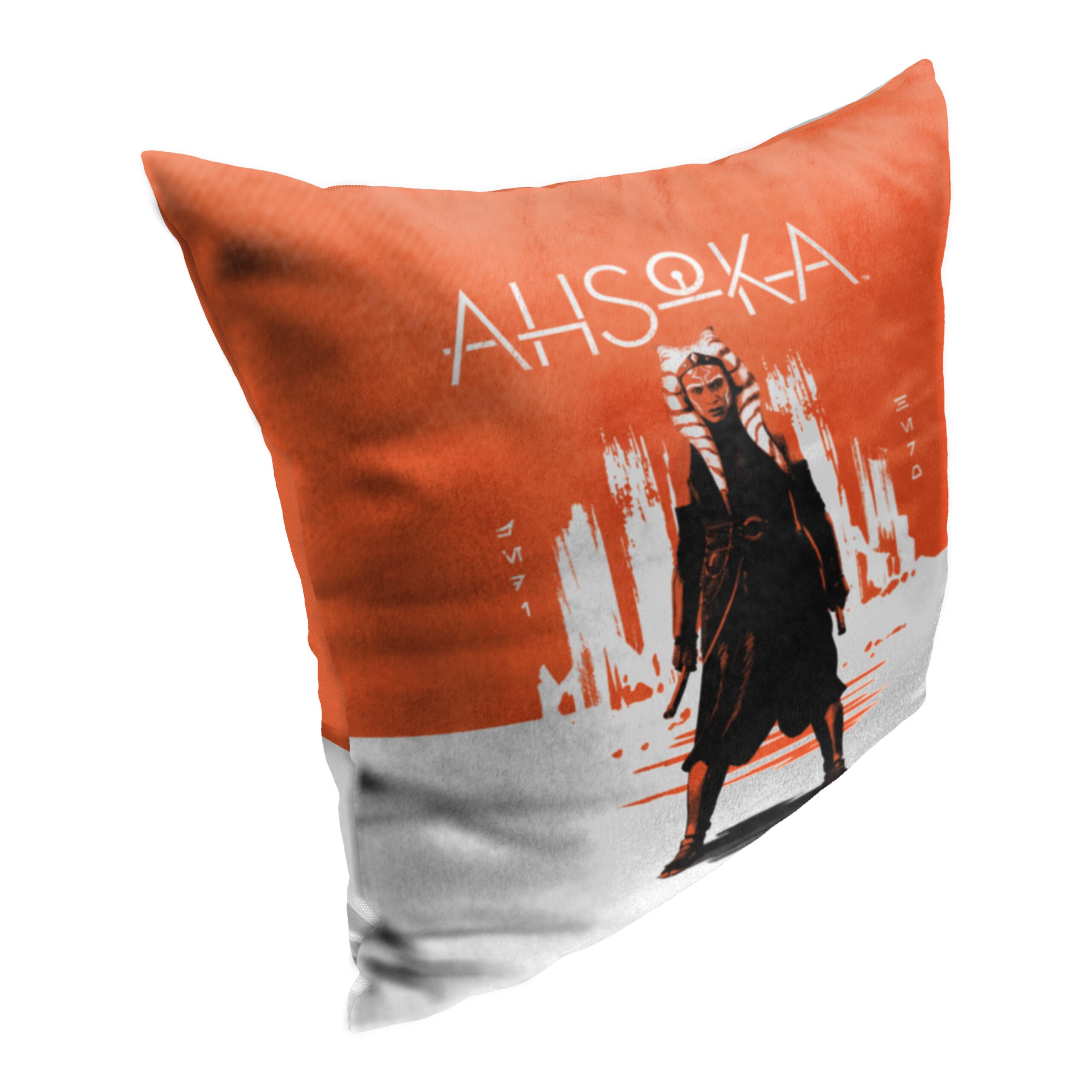 Disney Star Wars Ahsoka Stoic Throw Pillow 18x18 Inches