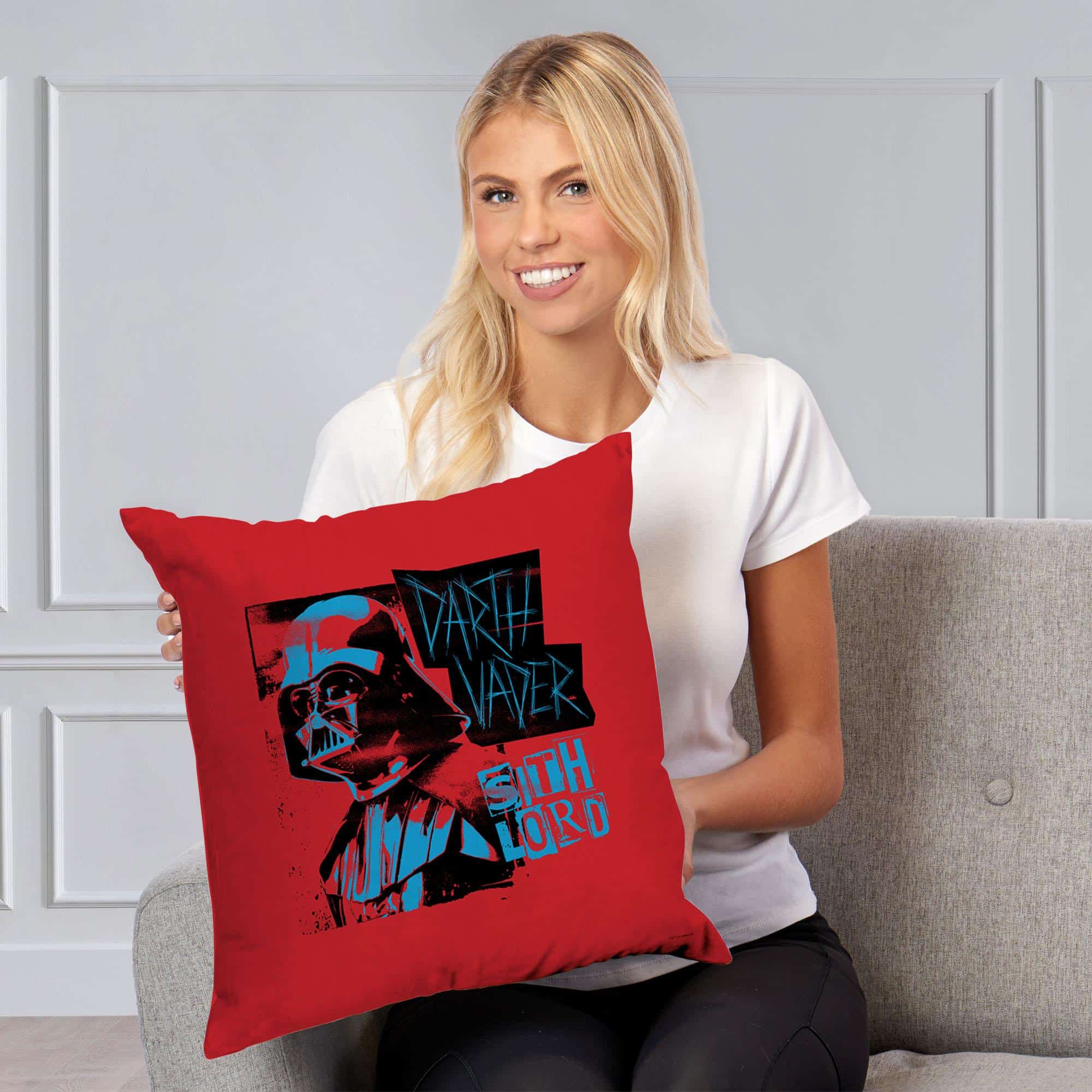 Disney Star Wars The Sith Lord Throw Pillow 18x18 Inches