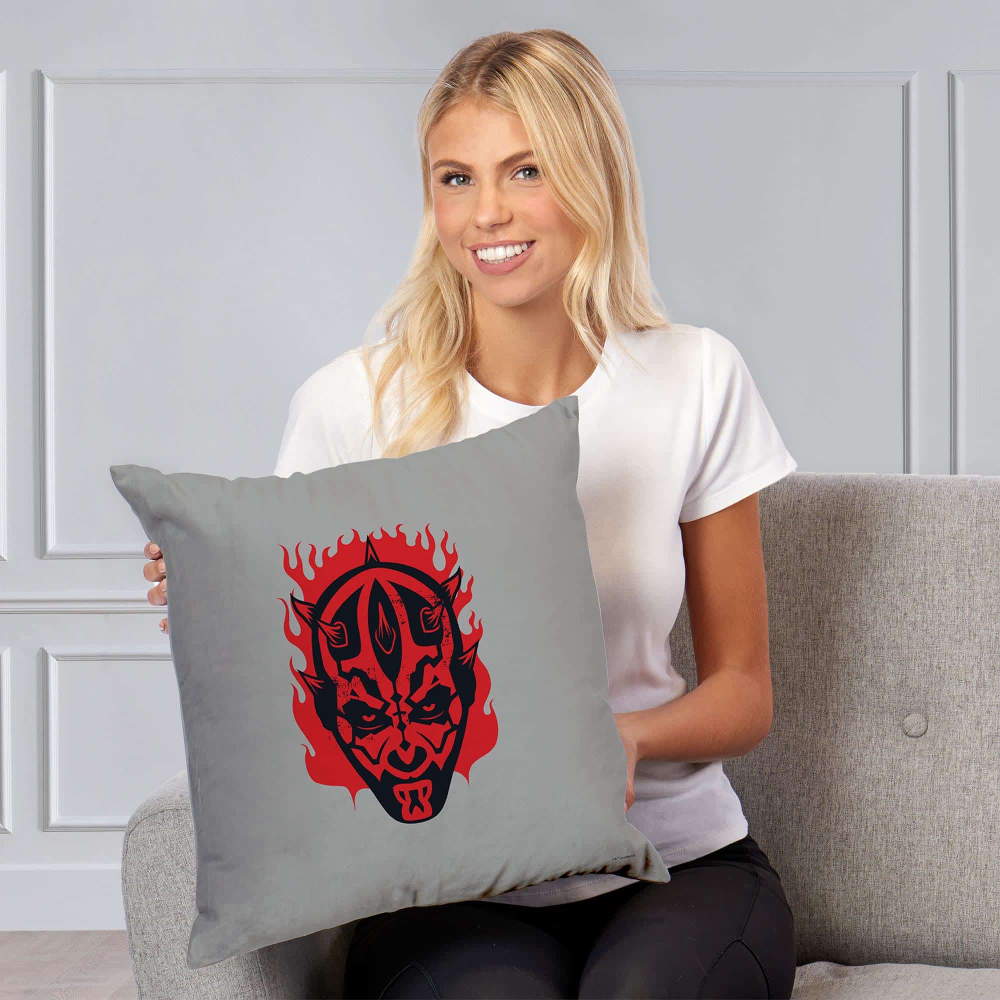 Disney Star Wars Zabrak Throw Pillow 18x18 Inches