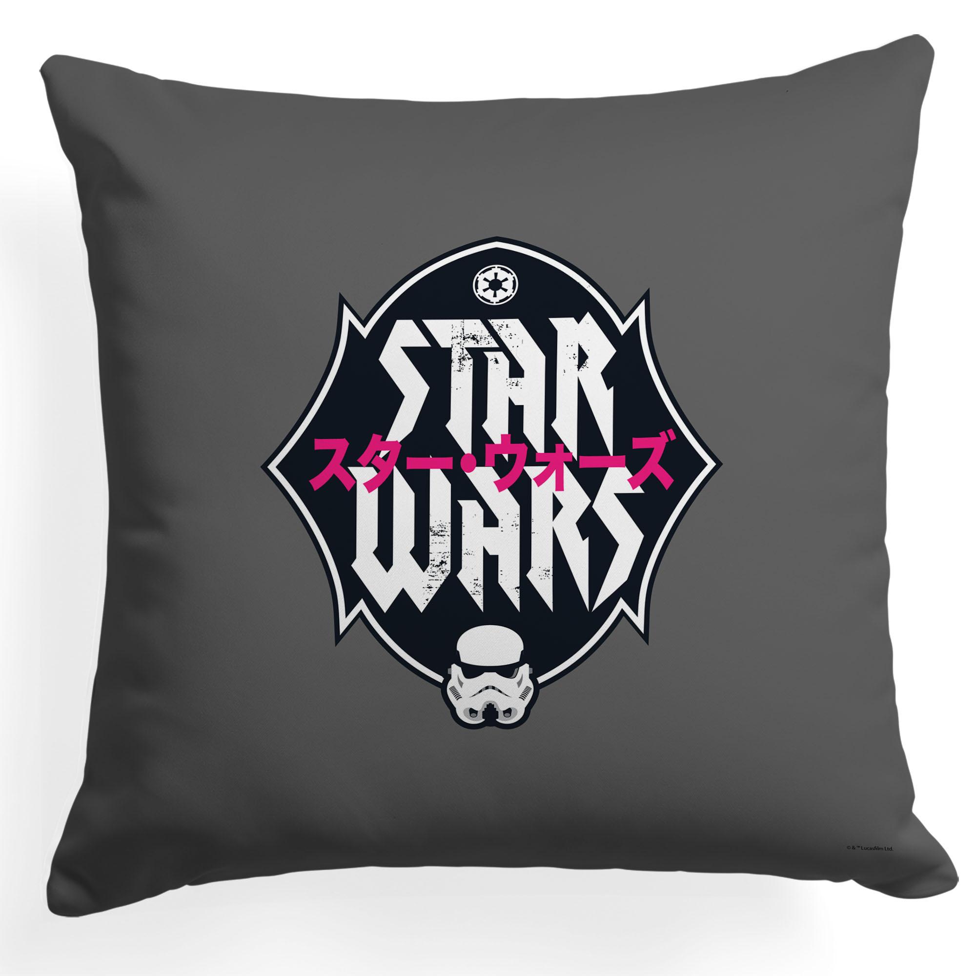 Disney Star Wars Classic Badge Throw Pillow 18x18 Inches