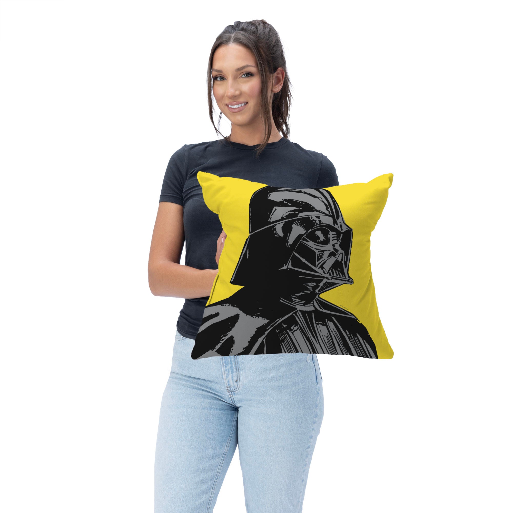 Disney Star Wars Classic Star Wars Pop Art Vader Throw Pillow 18x18 Inches