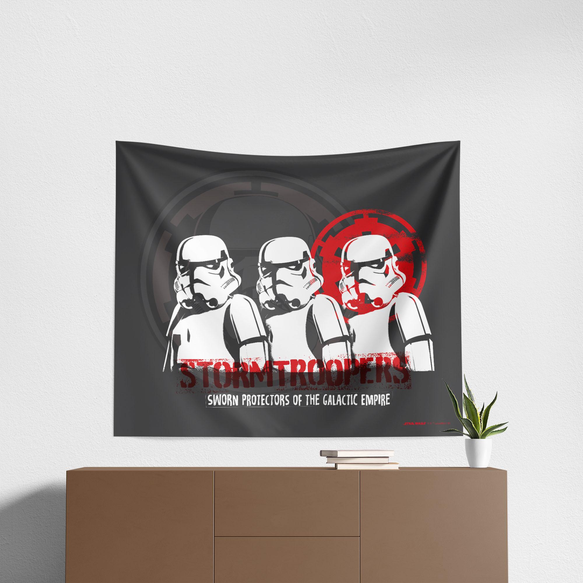 Disney Star Wars Imperial Stormtroopers Wall Hanging 34X40