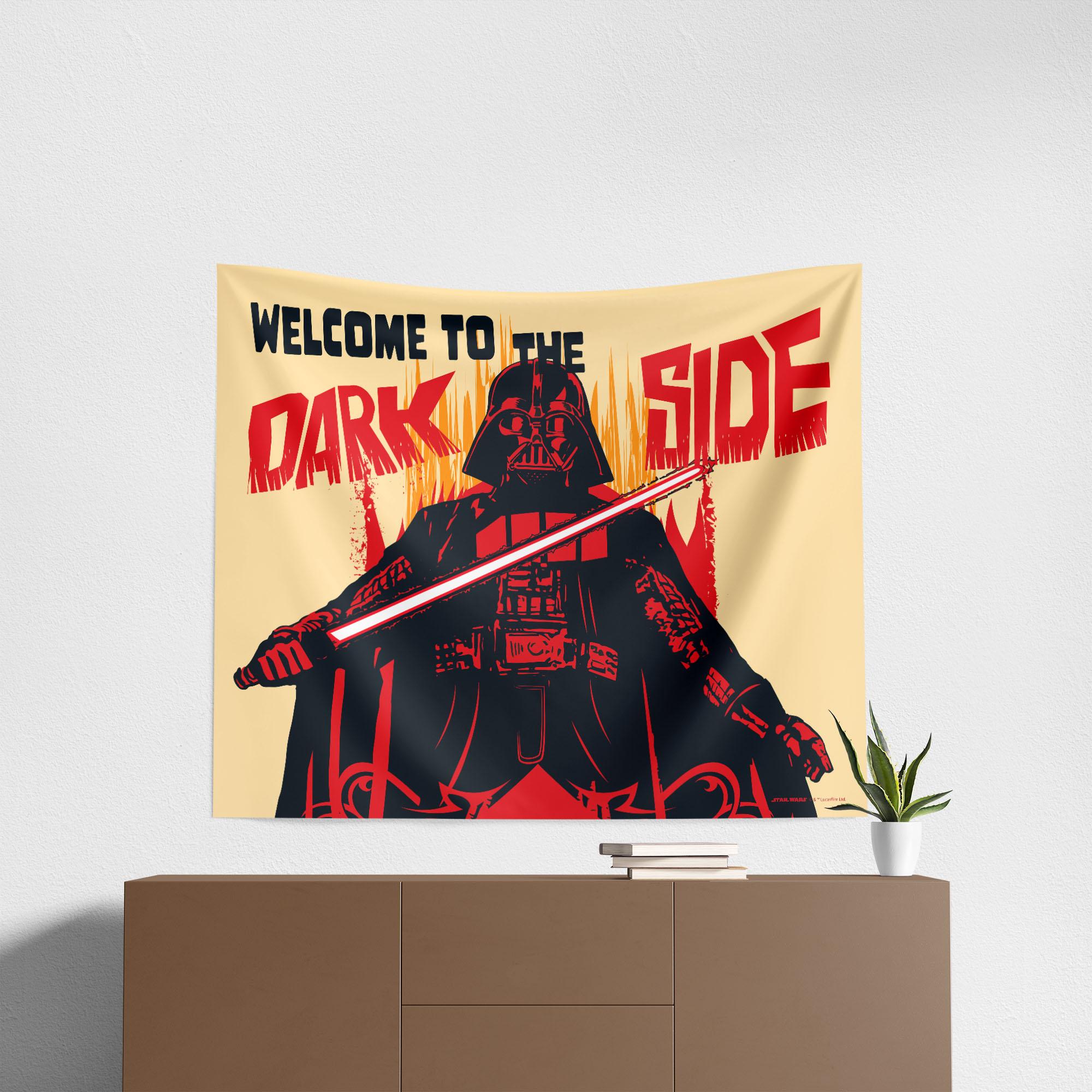 Disney Star Wars Welcome To The Dark Side Wall Hanging 34X40