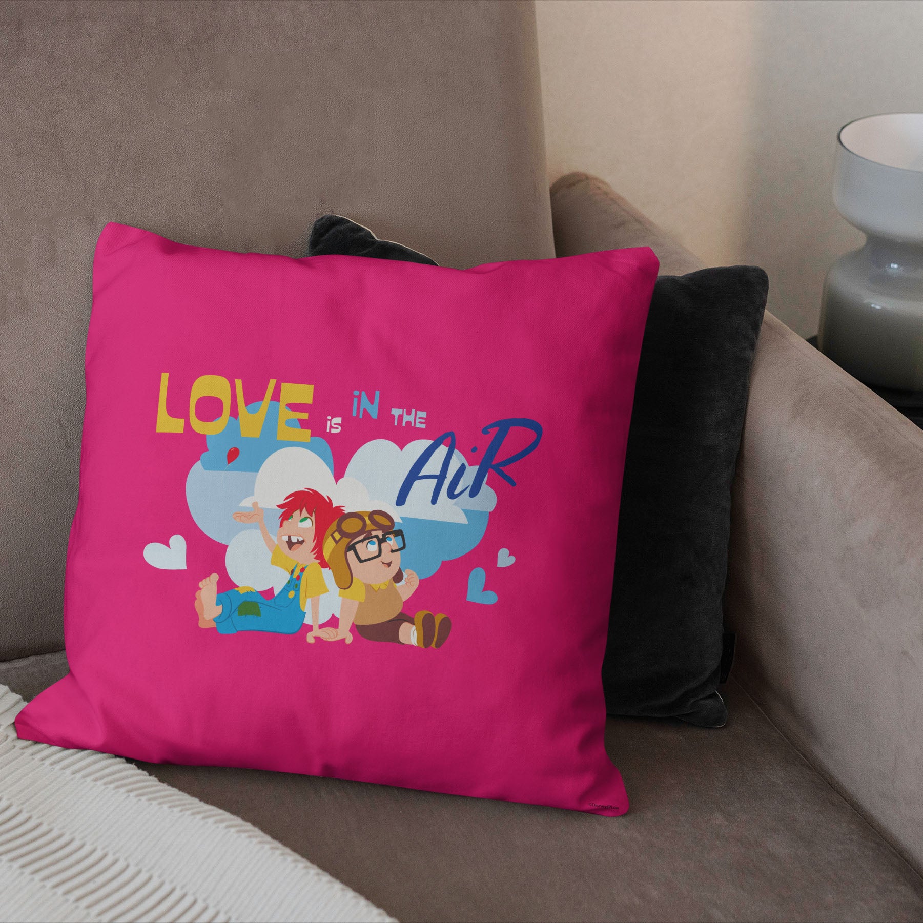 Cheapest Disney Pixar Up Throw Blanket and Pillow. Carl and Ellie