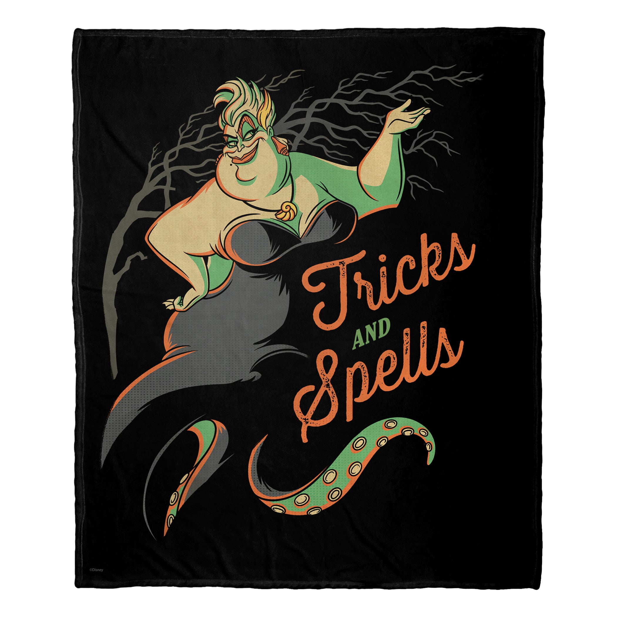 Disney Villains Tricks And Spells Silk Touch Throw Blanket 50x60 Inches