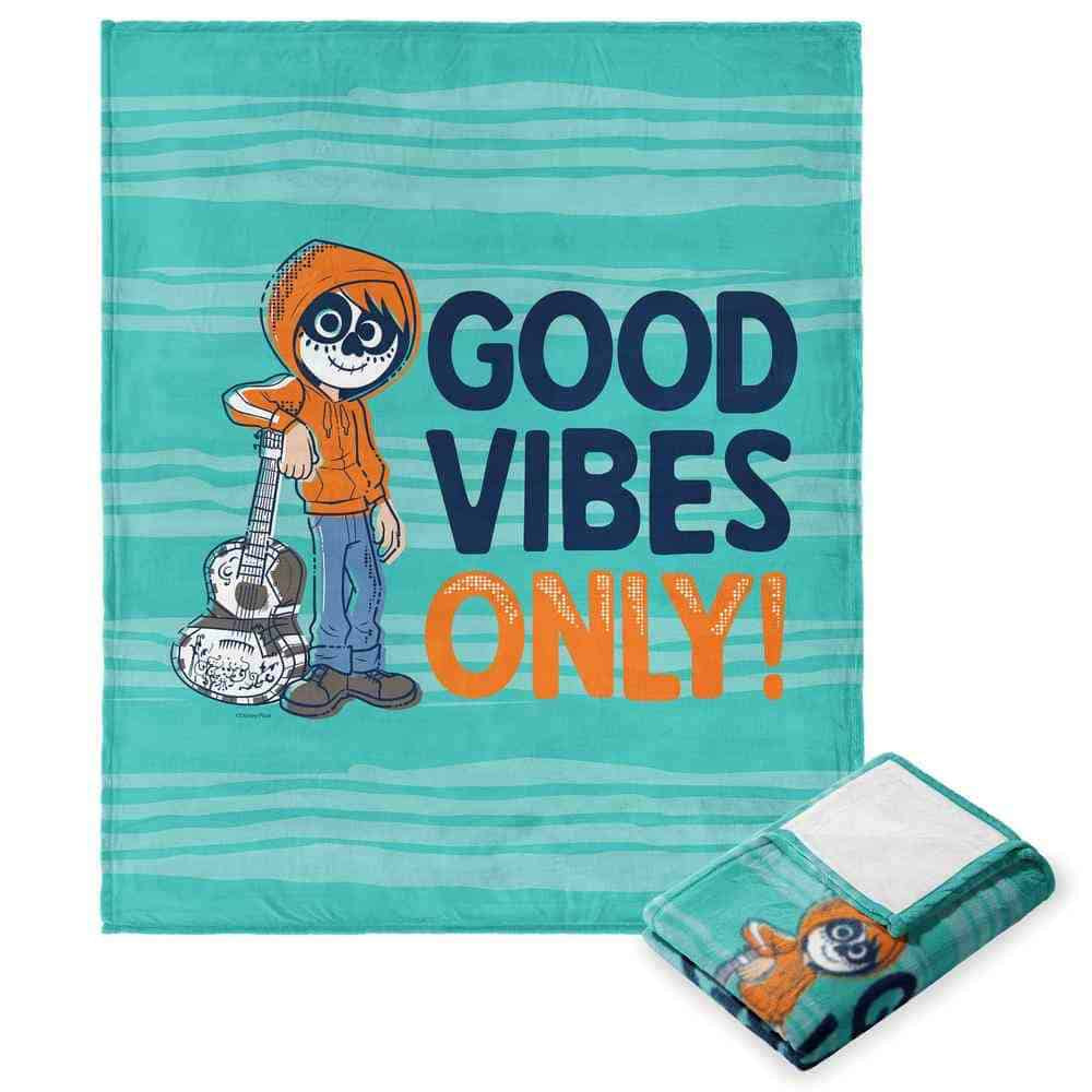 Disney Wonder of Pixar Good Vibes Silk Touch Throw Blanket 50x60 Inches