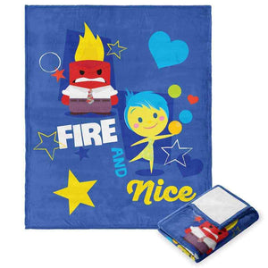 Disney Wonder of Pixar Fire And Nice Silk Touch Throw Blanket 50x60 Inches