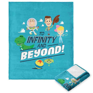 Disney Wonder of Pixar Beyond Silk Touch Throw Blanket 50x60 Inches